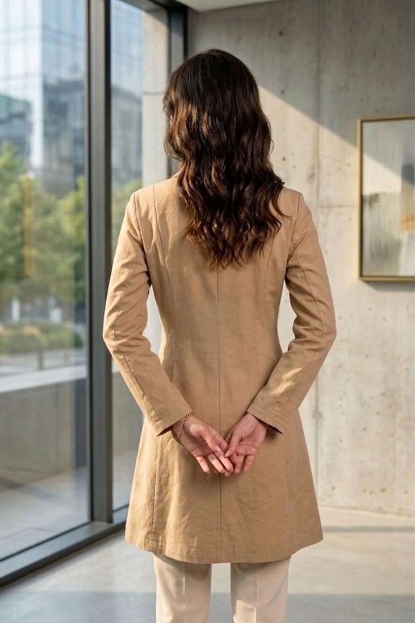 See by Chloe See by Chloé Women’s Trench Coat Cotton Camel – Size US 6 Size M / US 6-8 / IT 42-44 - 3 Thumbnail