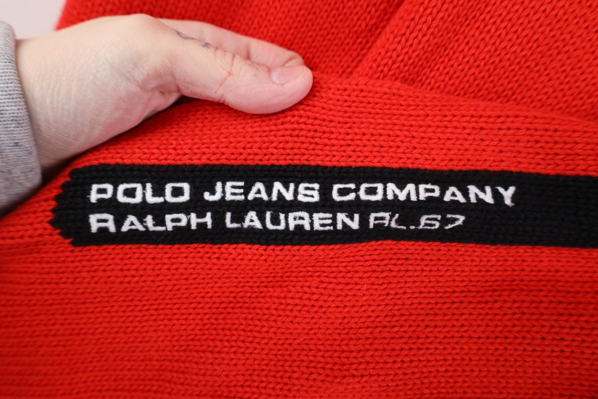 Polo Ralph Lauren Deadstock Vintage 90s Ralph Lauren Cotton Crewneck Sweater Size US XL / EU 56 / 4 - 4 Thumbnail