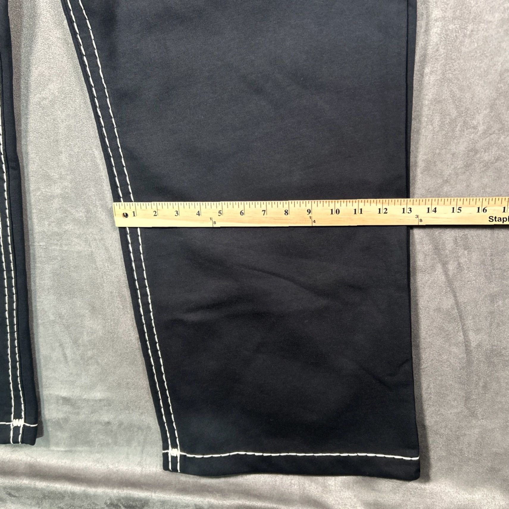 True Religion True Religion Baggy Super T Relaxed Fleece Sweatpants Wide Leg Mens XXXL Size US 39 - 6 Thumbnail