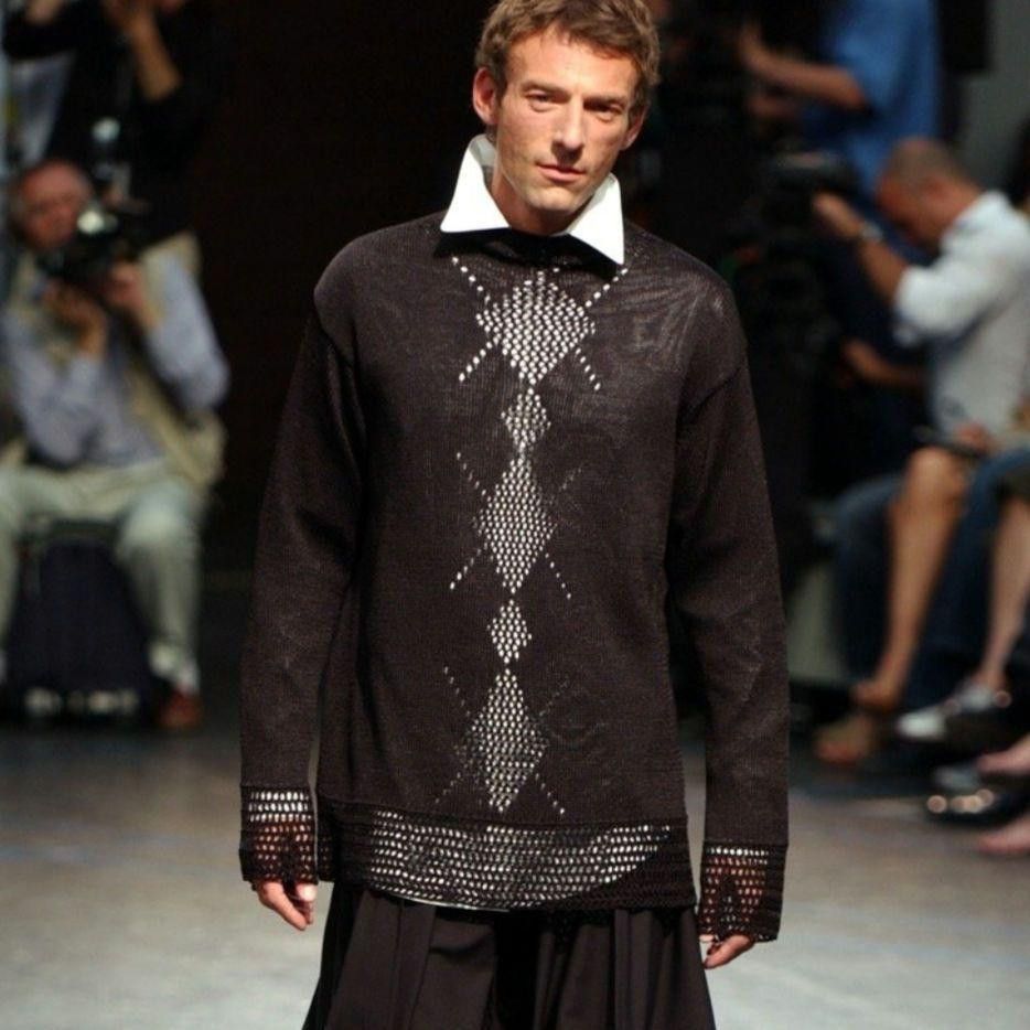 Yohji Yamamoto Pour Homme 04ss archive knit