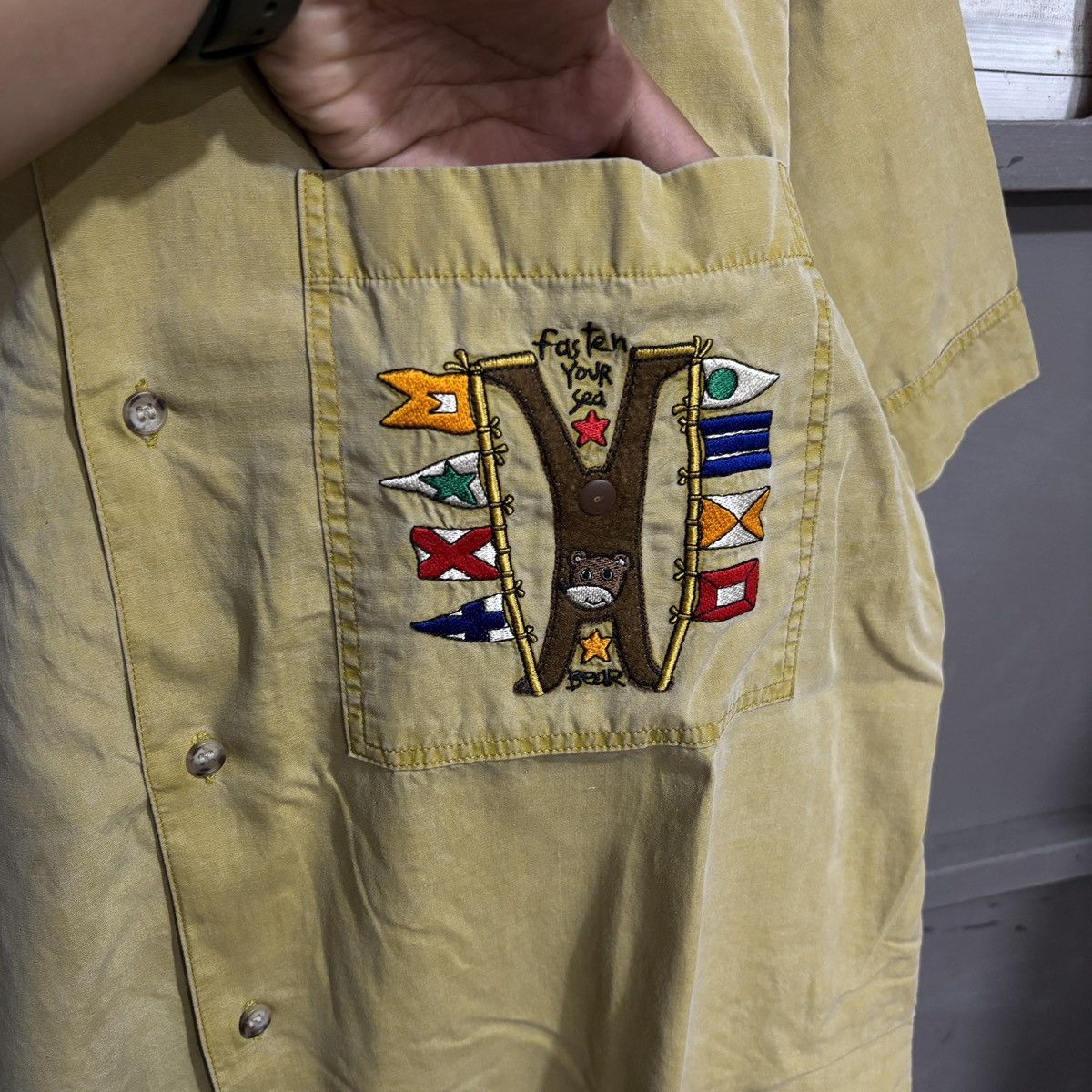 Jean Charles De Castelbajac Vtg JC DE CASTELBAJAC Shirt Size US L / EU 52-54 / 3 - 7 Thumbnail