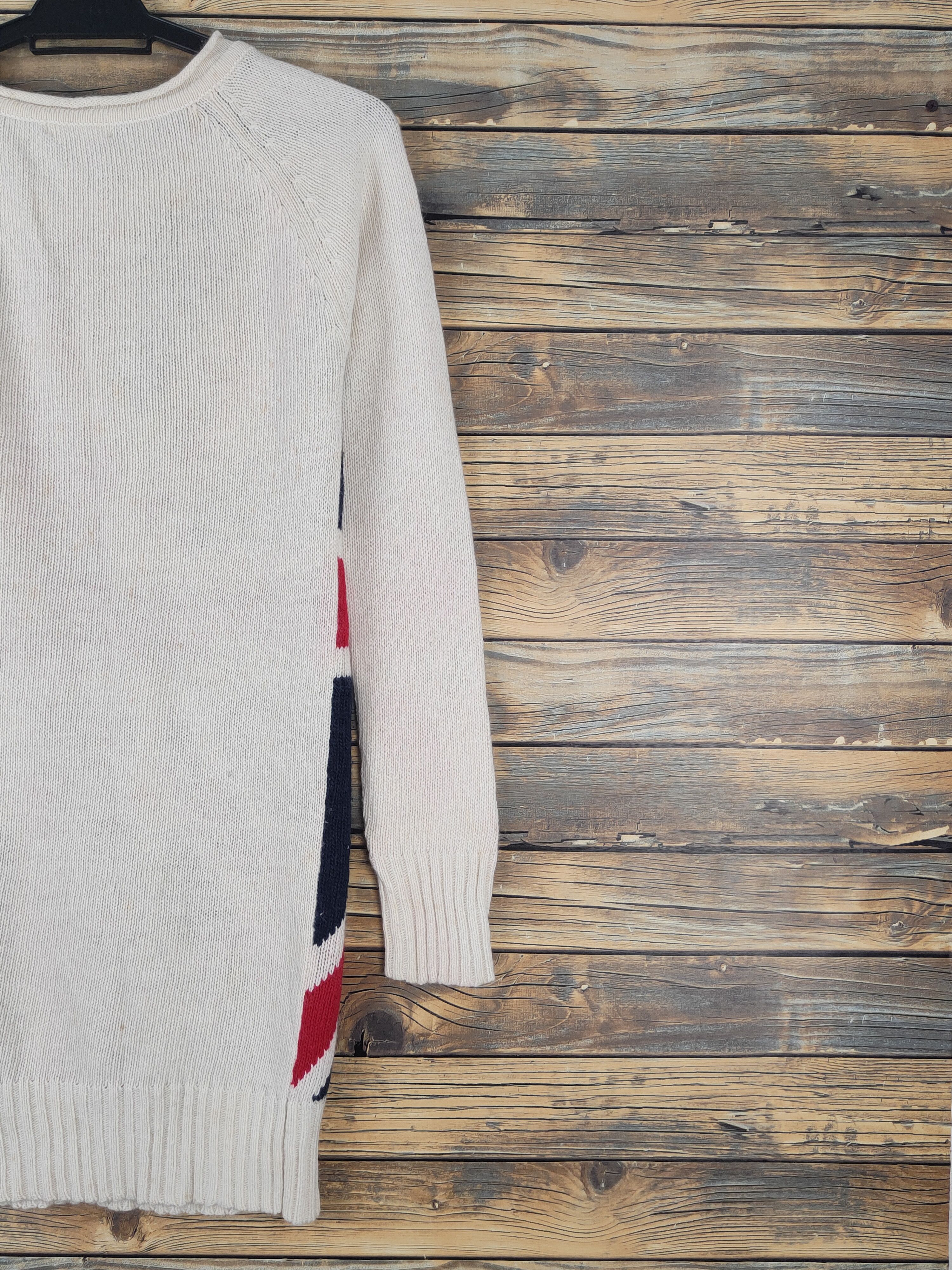 Homespun Knitwear × Japanese Brand × Vintage Remix Brown Knitwear Sweatshirts #W1084 Size S / US 4 / IT 40 - 9 Thumbnail