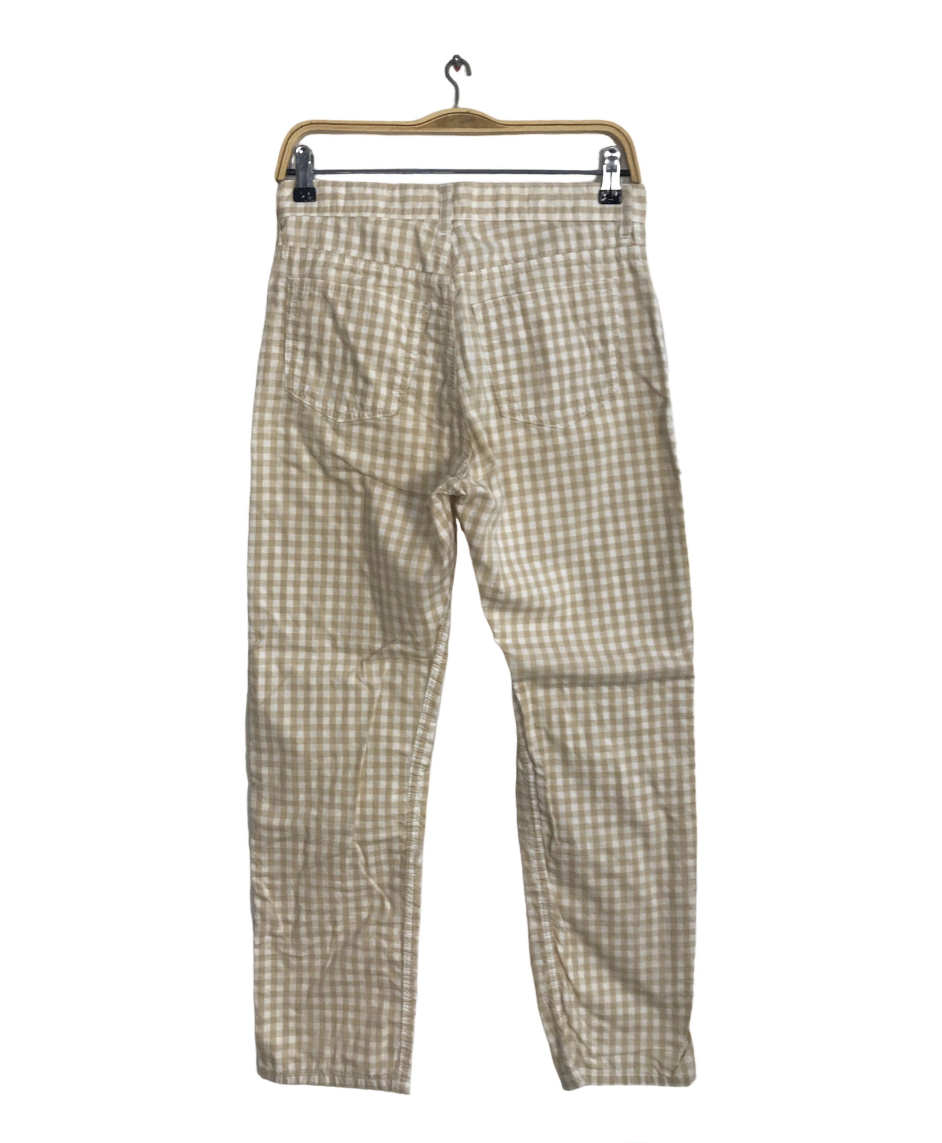 Comme des Garcons × Japanese Brand Comme Des Garçon Gingham Pant Slack Trouser Checked Size US 28 / EU 44 - 2 Thumbnail