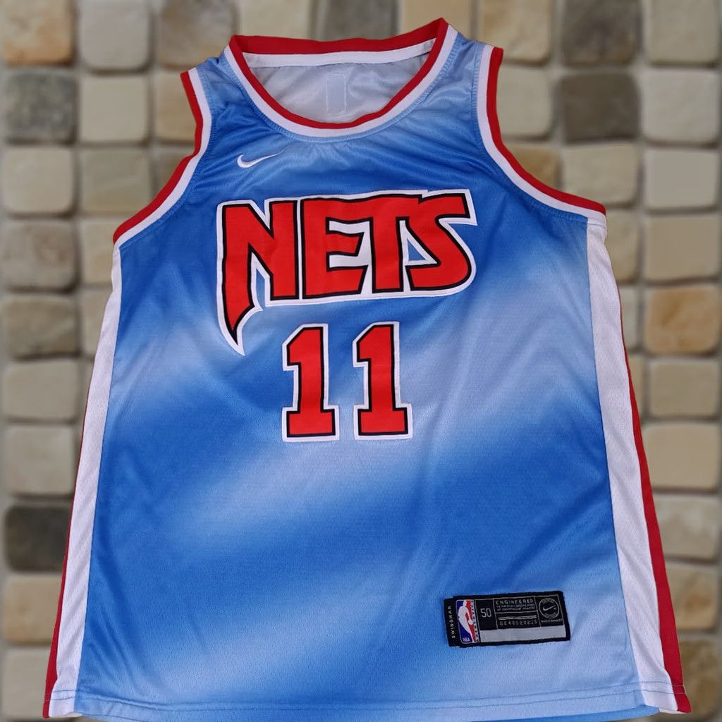 Nike New York Knicks Basketball Tyrie Irving Nike Swingman Stitched Jersey #11 EUC Size US L / EU 52-54 / 3 - 1 Thumbnail