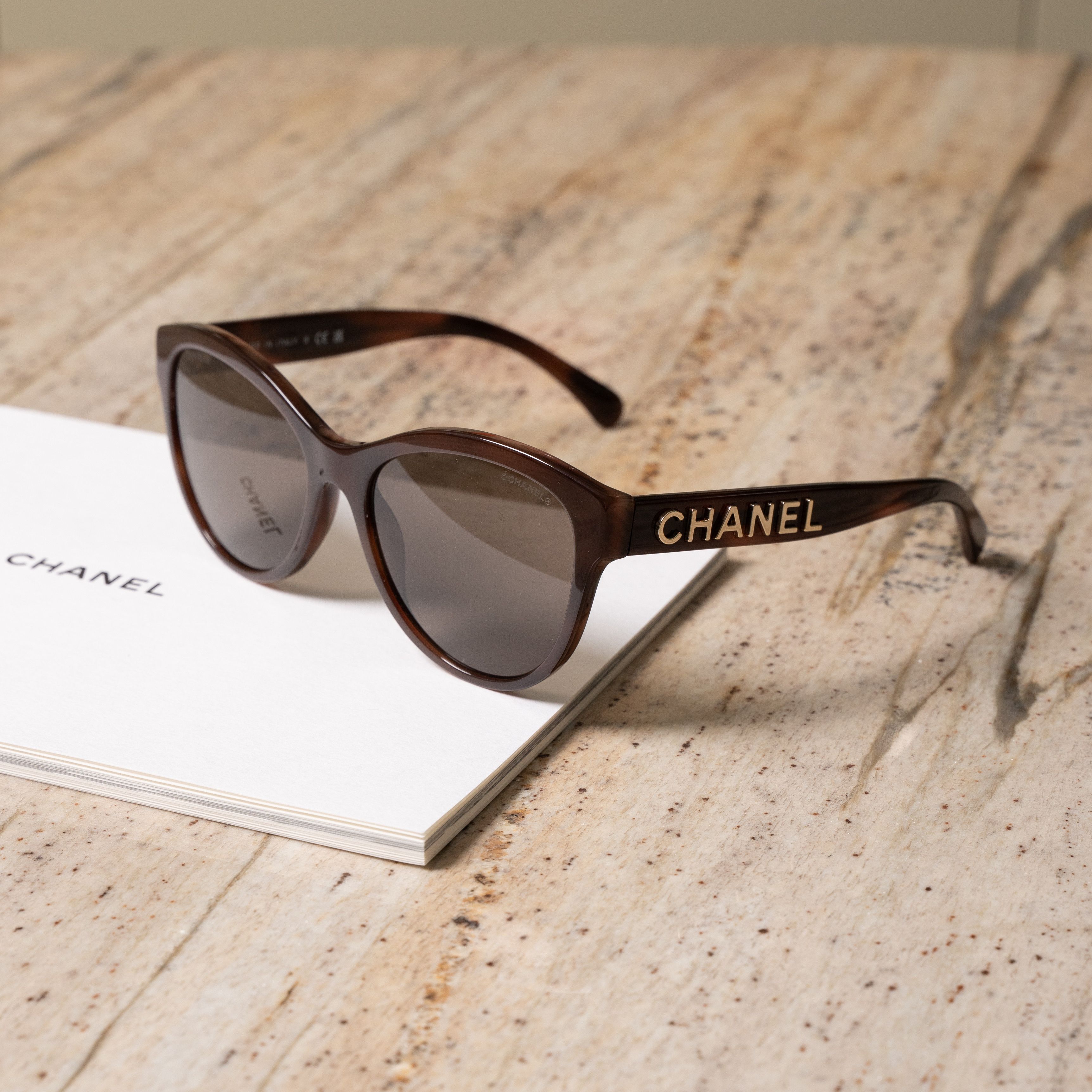 Chanel CHANEL 0CH5458 1661/3 Butterfly Sunglasses Size ONE SIZE - 1 Thumbnail