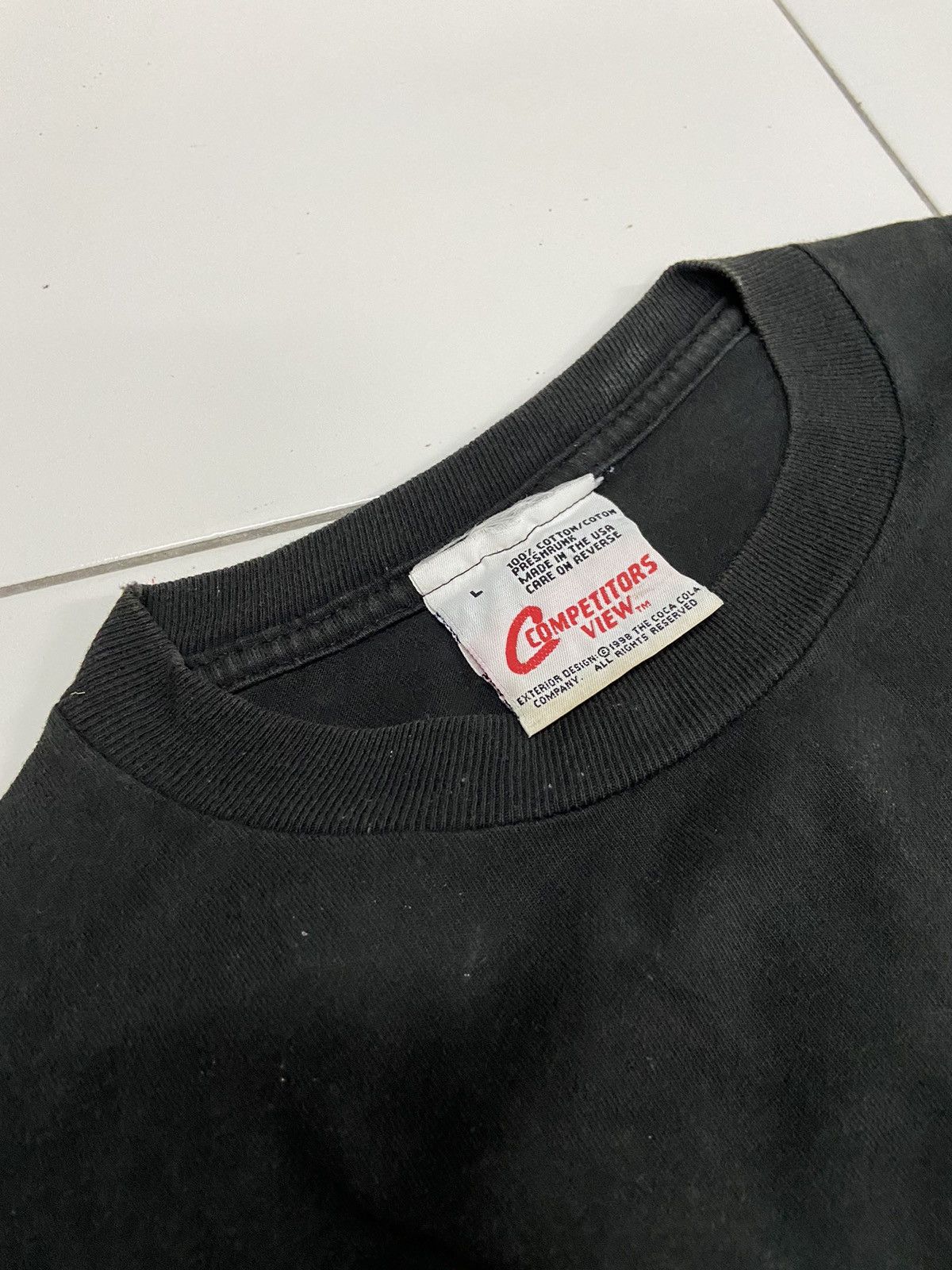 NASCAR VINTAGE DALE EARNHARDT #3 1998 JAPAN COCA-COLA TEE SHIRT Size US L / EU 52-54 / 3 - 9 Thumbnail
