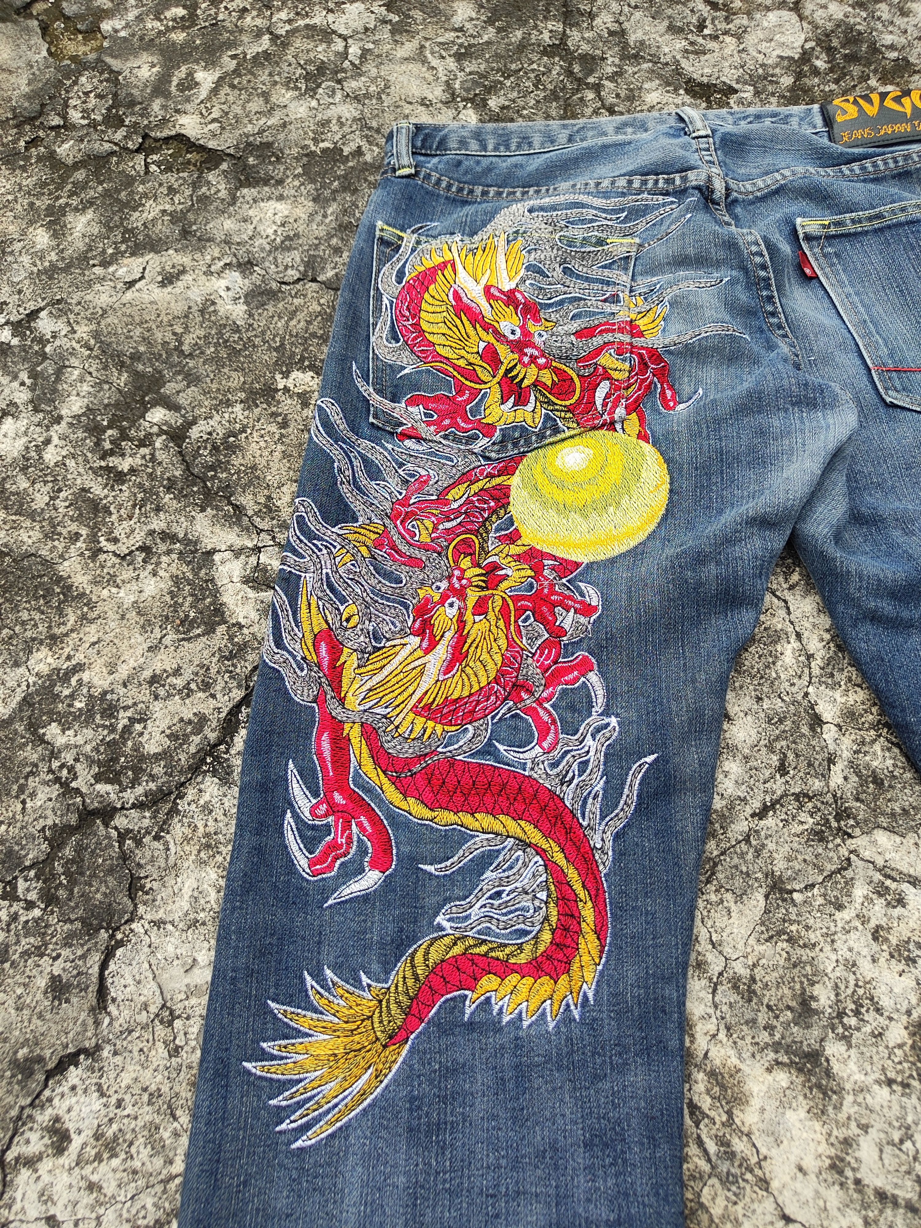 Other Sugoi Dragon Jeans Size US 34 / EU 50 - 2 Thumbnail