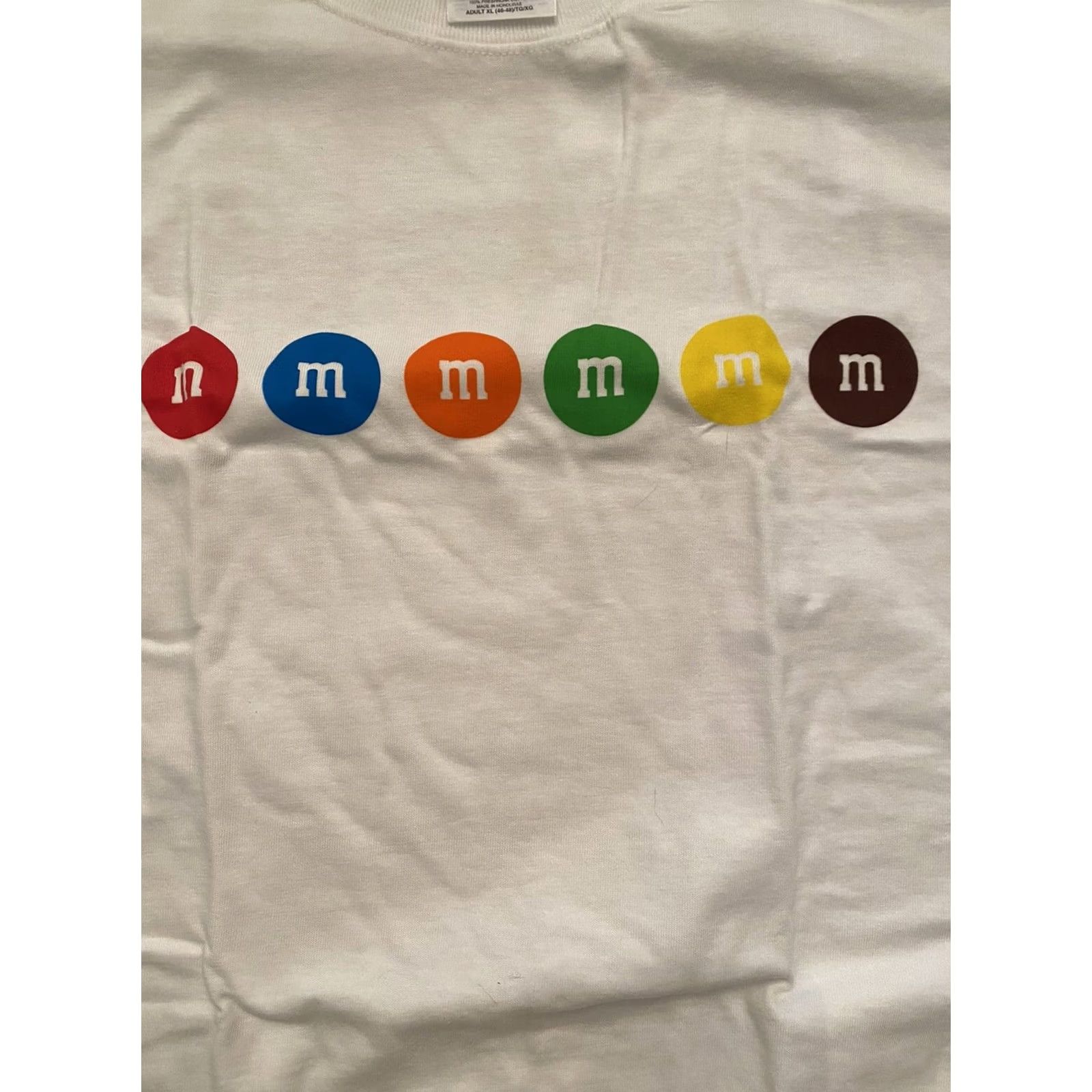 Hanes VINTAGE M & M White T-Shirt XL Hanes Beefy-T Shirt Men Size XL White American 2003 2002 (adjusted) Size US XL / EU 56 / 4 - 2 Thumbnail