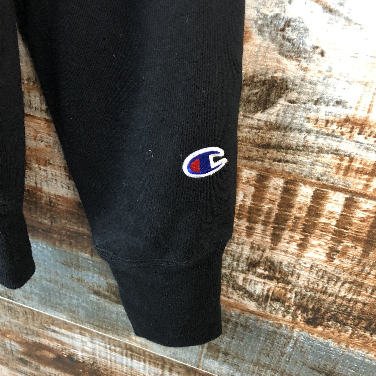 Champion × Vintage Champion vintage Black Sweatshirt #A2516 Size US S / EU 44-46 / 1 - 12 Thumbnail