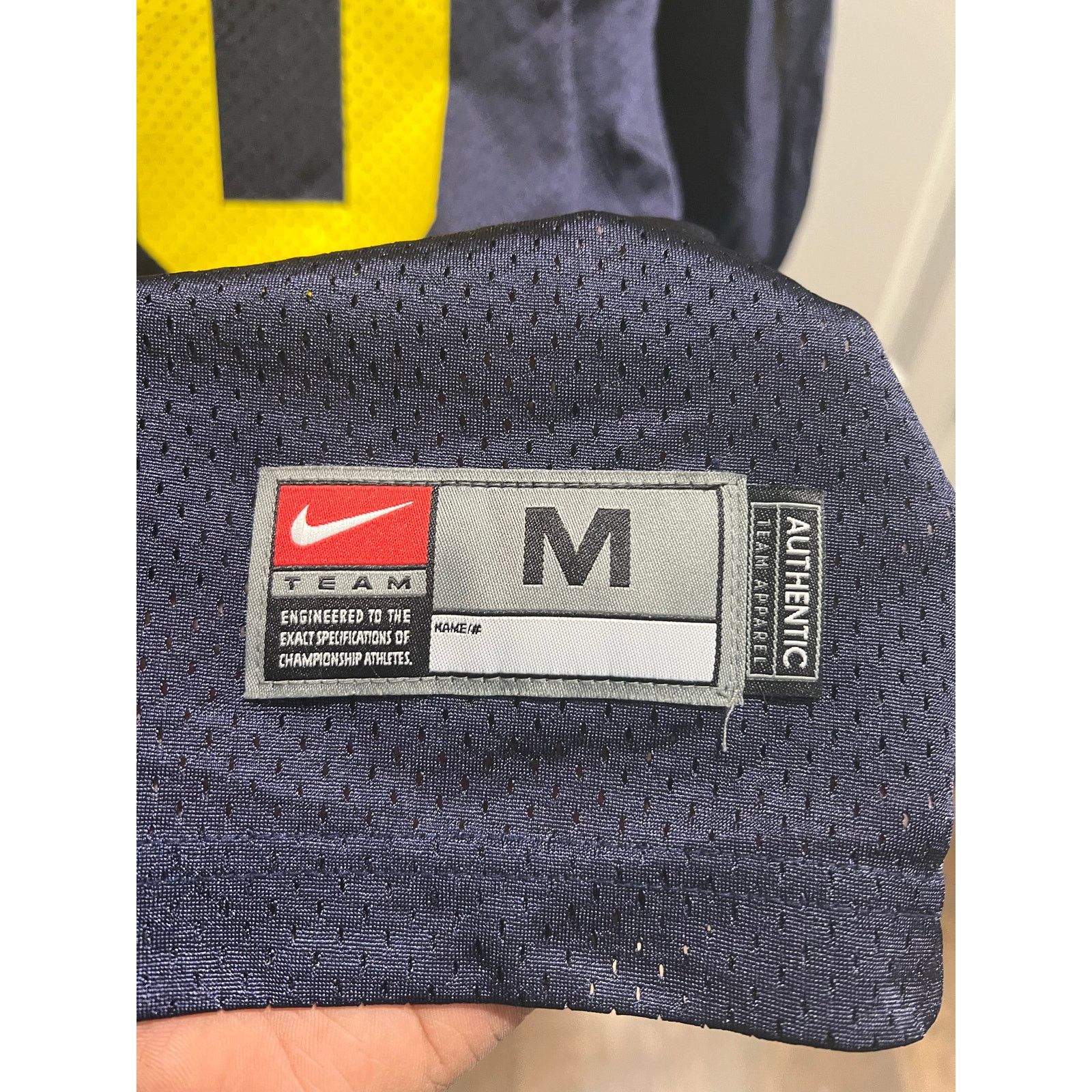 Nike Vintage Nike Michigan Wolverines #10 Tom Brady Jersey Size M Size US M / EU 48-50 / 2 - 5 Thumbnail