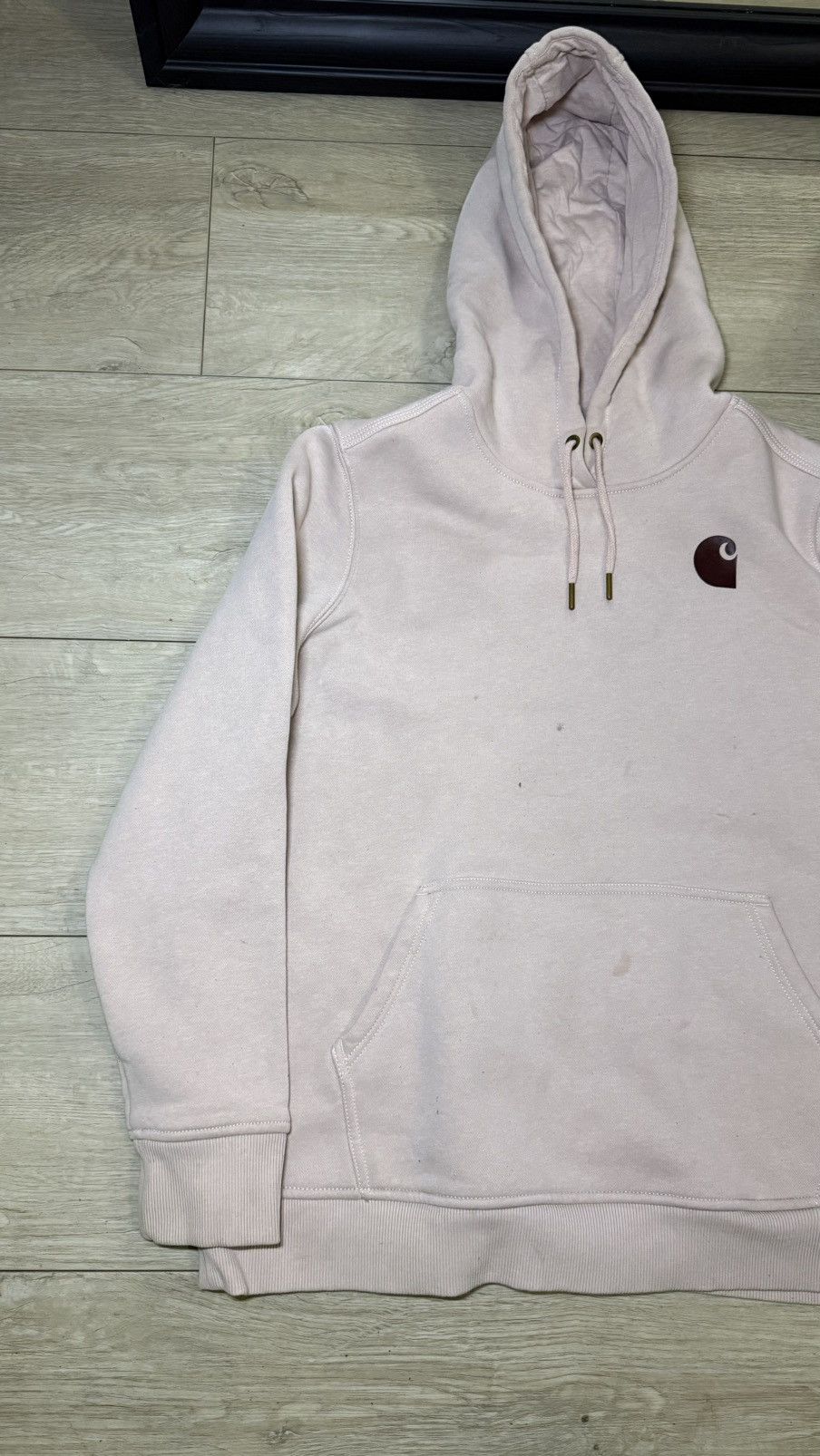 Carhartt Vintage / Y2K Lavender Carhartt Spell Out Hoodie Size XL / US 12-14 / IT 48-50 - 2 Thumbnail
