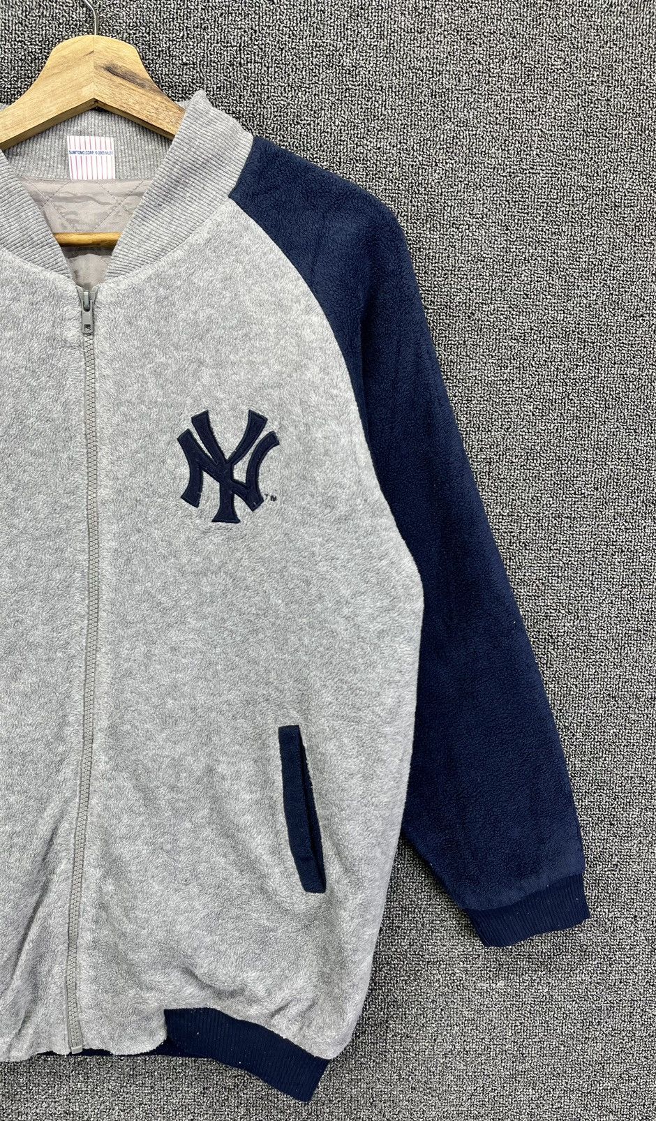MLB Vintage MLB New York Fleece Jacket Size S / US 4 / IT 40 - 4 Thumbnail