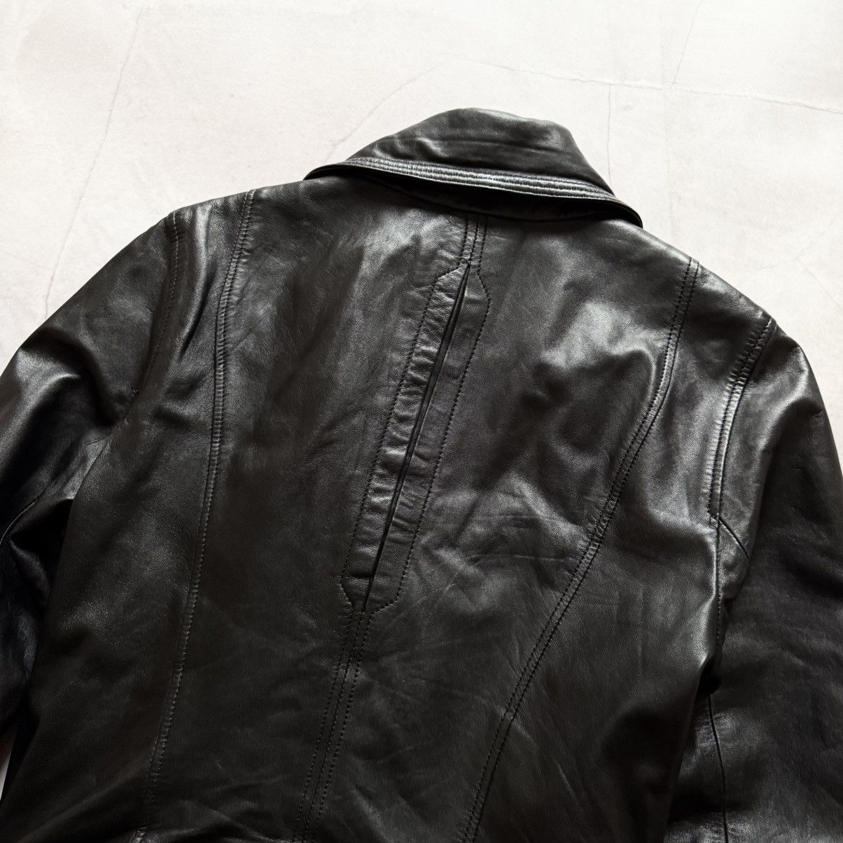 Allsaints Biker Leather Jacket Style Allsaints Avantgarde Opium Size S / US 4 / IT 40 - 9 Thumbnail