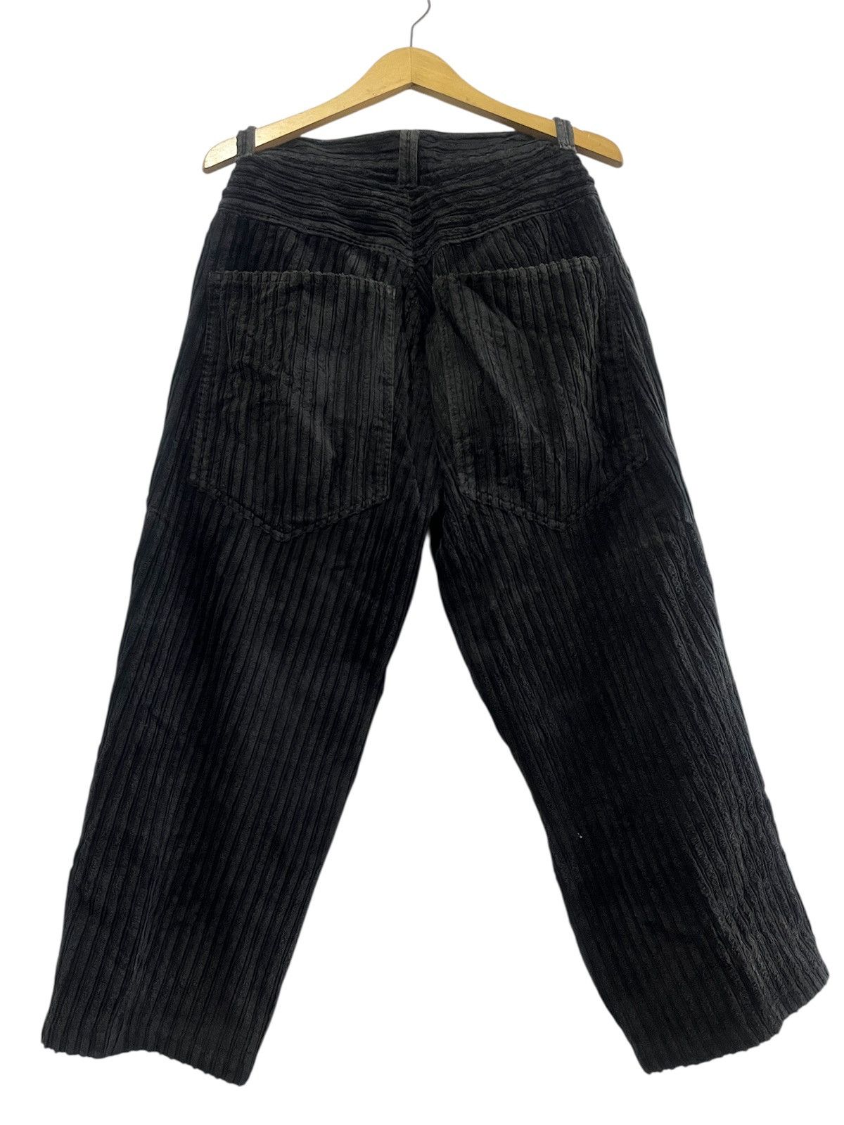 Yohji Yamamoto Vintage KJM Corduroy Baggy Pants Size US 29 - 2 Thumbnail