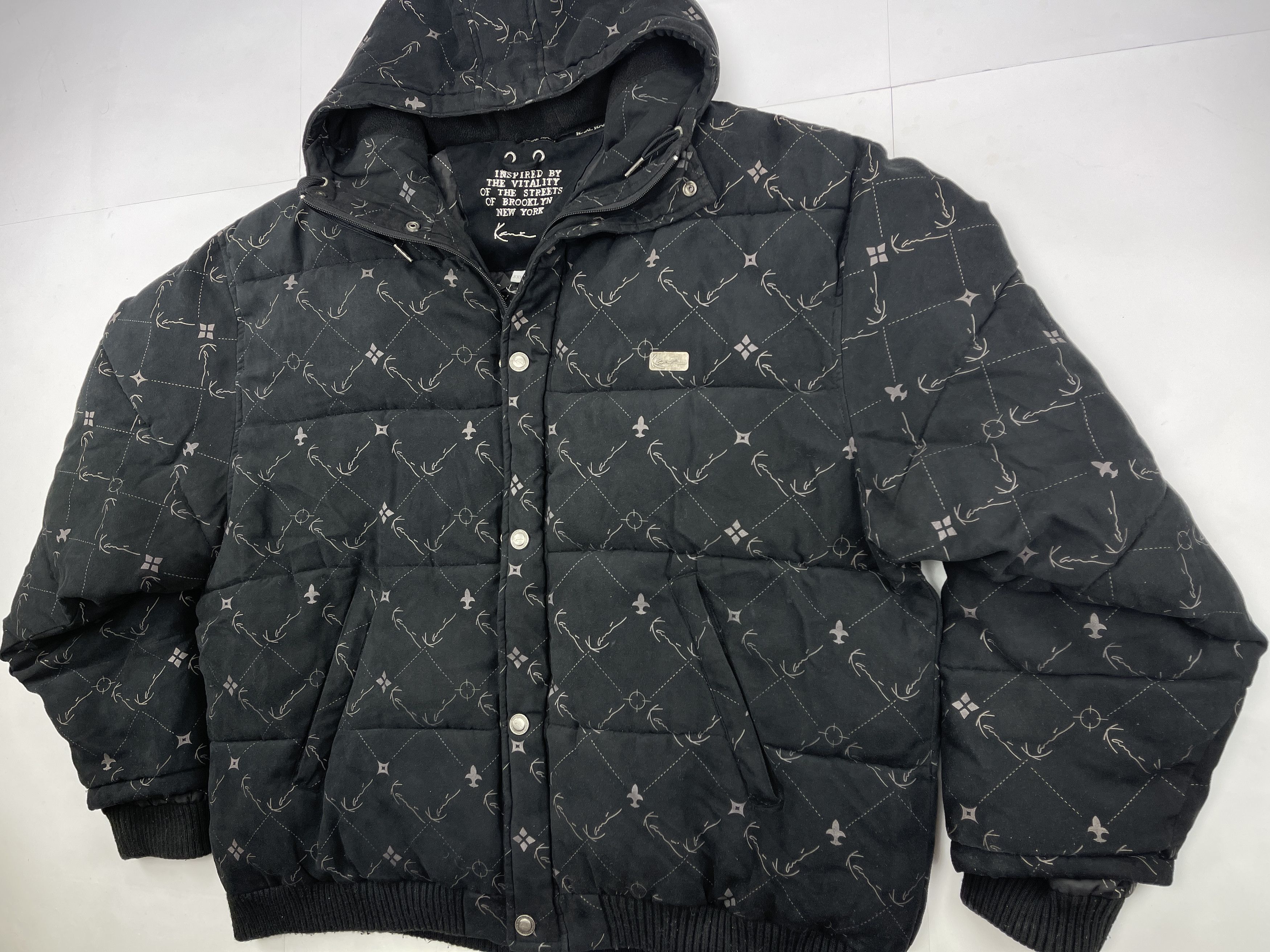 Karl Kani KARL KANI jacket, vintage, 90s hip hop, 1990s, mens size XXL Size US XXL / EU 58 / 5 - 9 Thumbnail