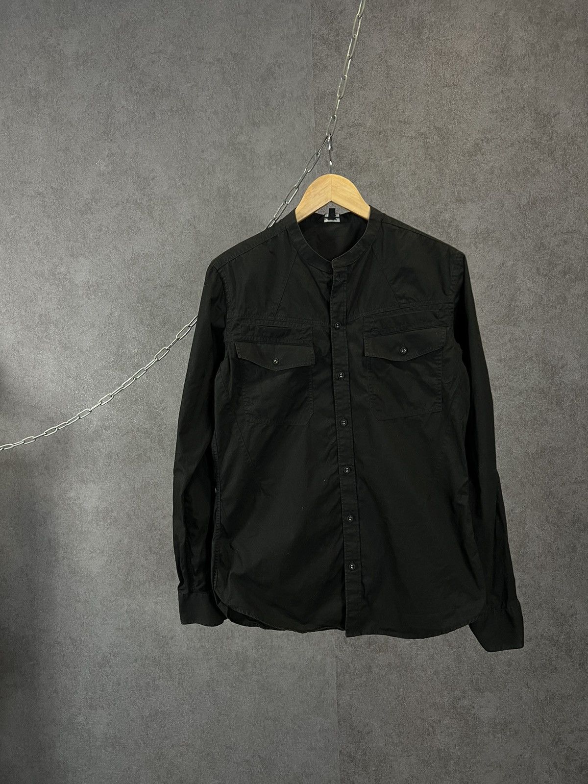 Allsaints Allsaints vintage designer pocket shirt Size US S / EU 44-46 / 1 - 1 Thumbnail