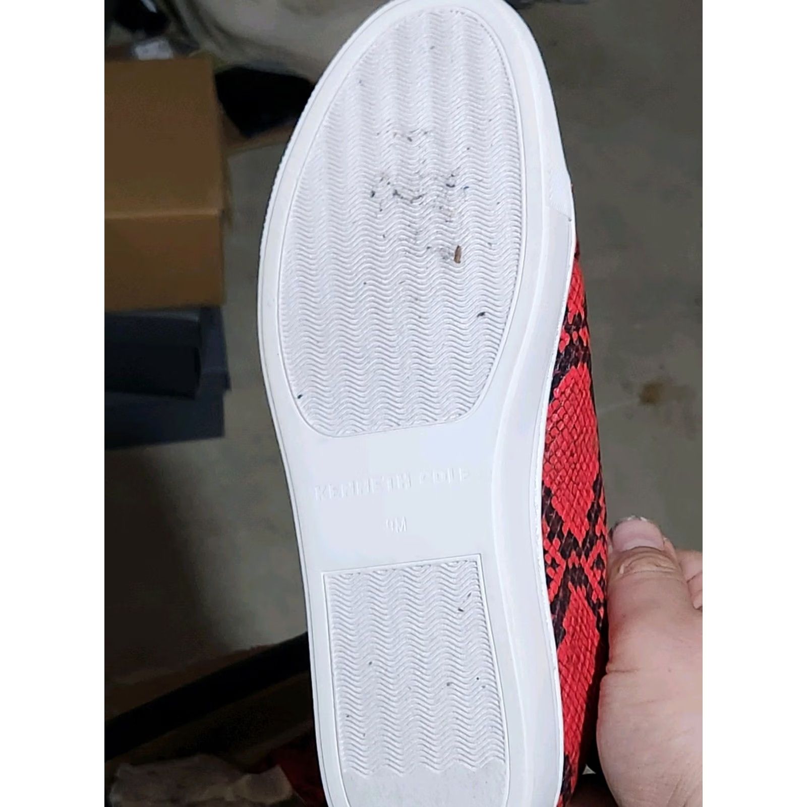 Kenneth Cole Kenneth Cole New York Kam Lace-up Women's Sneakers White, Red Size US 9 / IT 39 - 5 Thumbnail