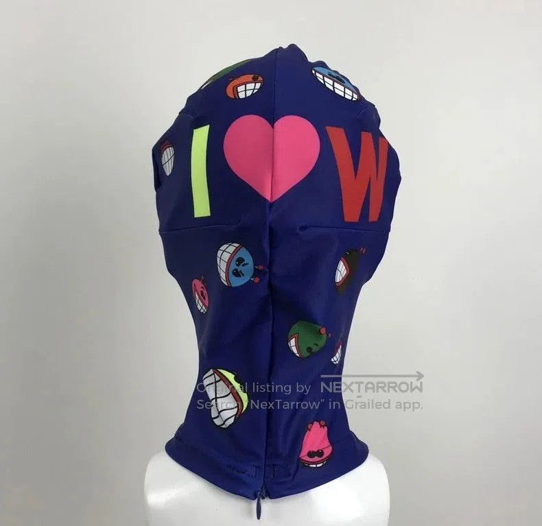 Walter Van Beirendonck Walter van Beirendonck Smile Mask Headcover . Size ONE SIZE - 3 Thumbnail