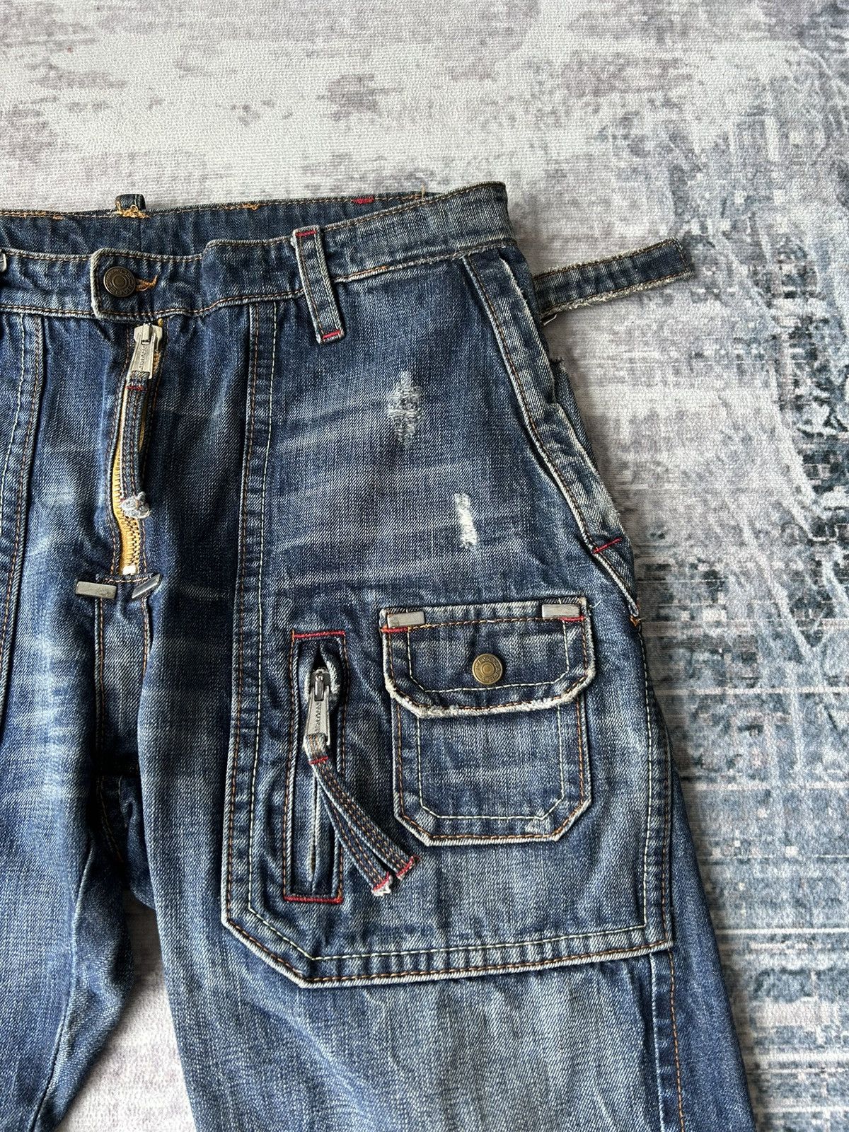 Dsquared2 Dsquared2 Cargo Distressed jeans Size US 34 / EU 50 - 3 Thumbnail