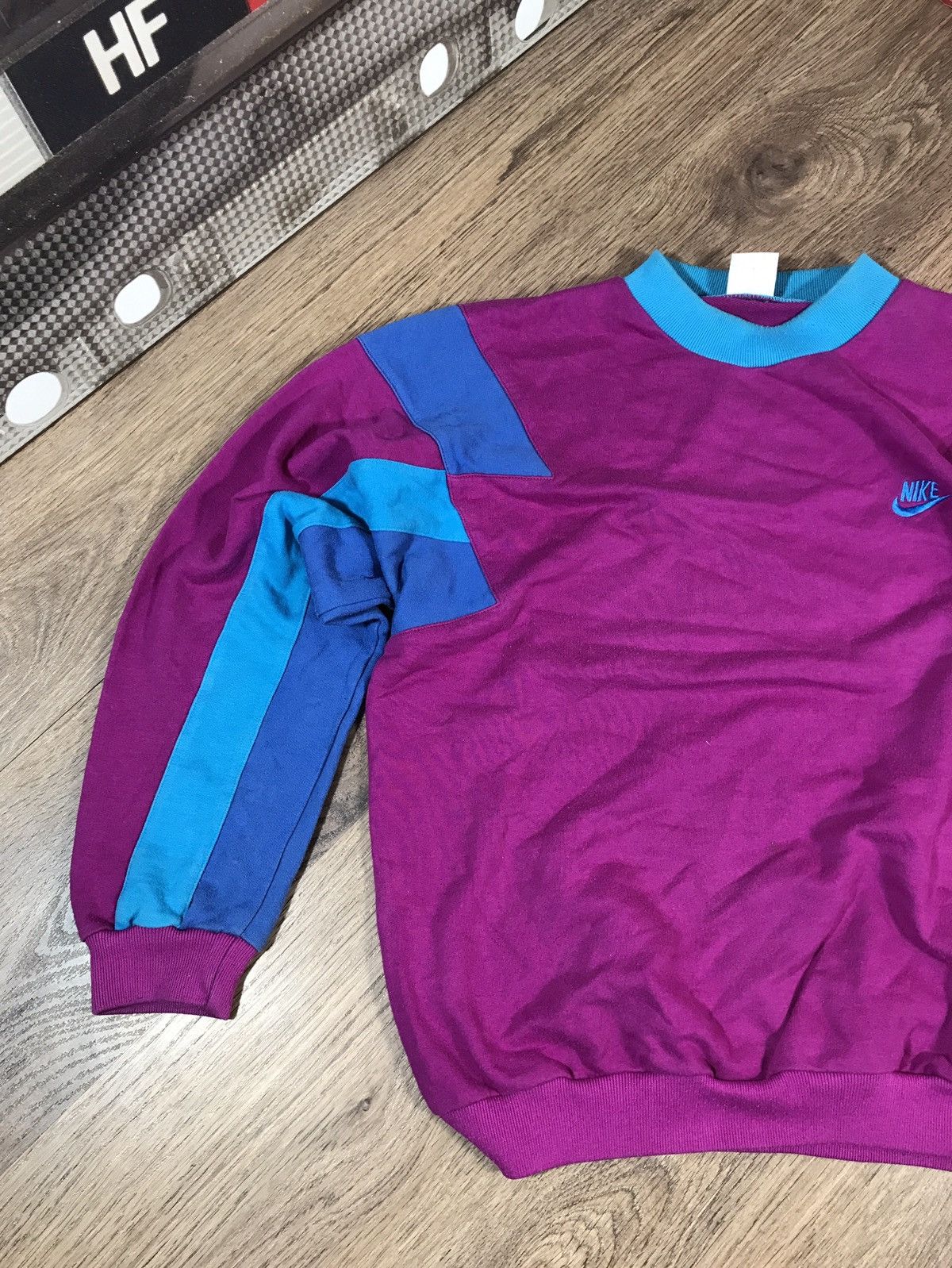 Nike × Vintage 80s Nike Vintage Sweatshirt Size US M / EU 48-50 / 2 - 2 Thumbnail