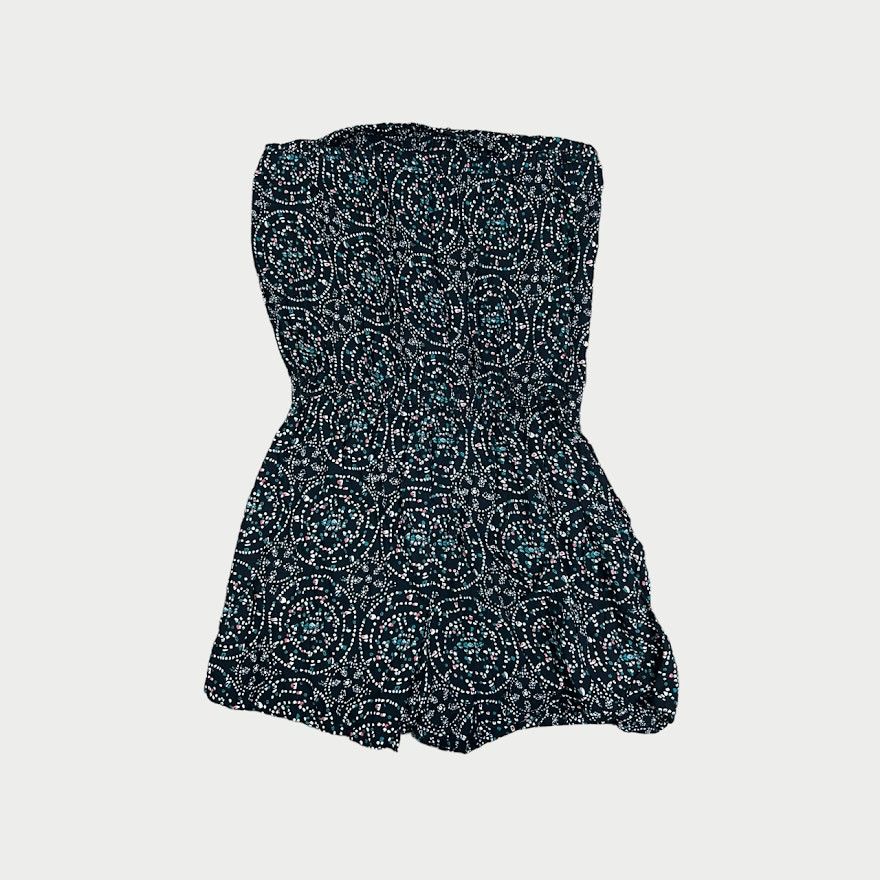 Urban Outfitters Angie | Urban Outfitters | Strapless Print Romper | Medium Size 28" / US 6 / IT 42 - 6 Thumbnail