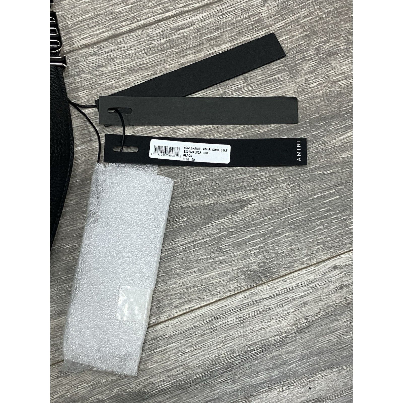 Amiri Amiri Core Logo Buckle Belt | BRAND NEW! | SIZE 90 Size ONE SIZE - 16 Thumbnail