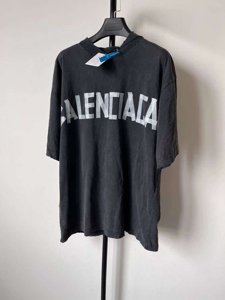 Balenciaga Adhesive tape short sleeve