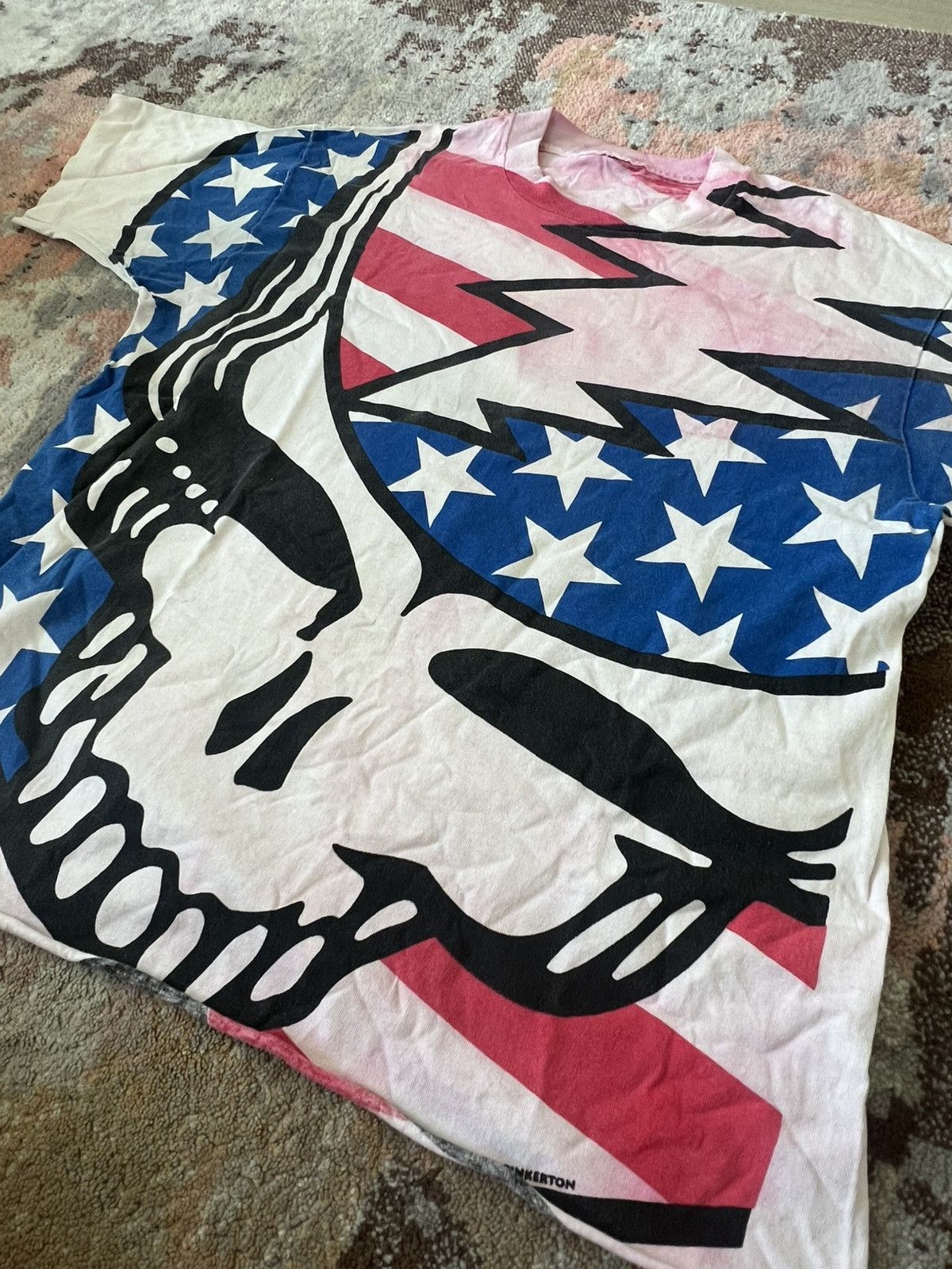 Grateful Dead × Liquid Blue Grateful Dead 1993 USA Skull Shirt Size US L / EU 52-54 / 3 - 3 Thumbnail