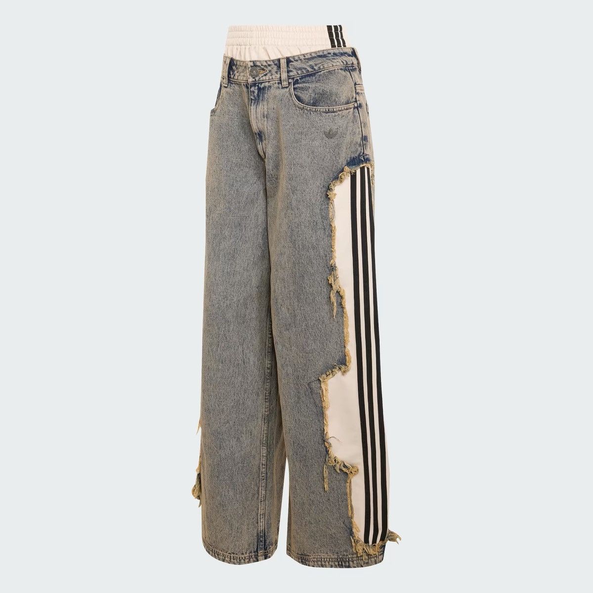 Adidas Adidas adilenum 5.0 deconstructed denim jeans Size 25" / US 0 / IT 36 - 1 Thumbnail
