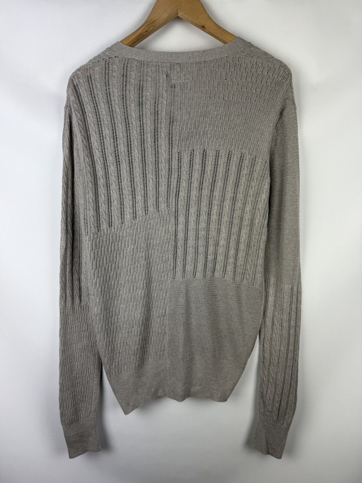 Allsaints × Japanese Brand Allsaints Men’s Knitted Yurik Cardigan Sweater Size L Size US L / EU 52-54 / 3 - 12 Thumbnail
