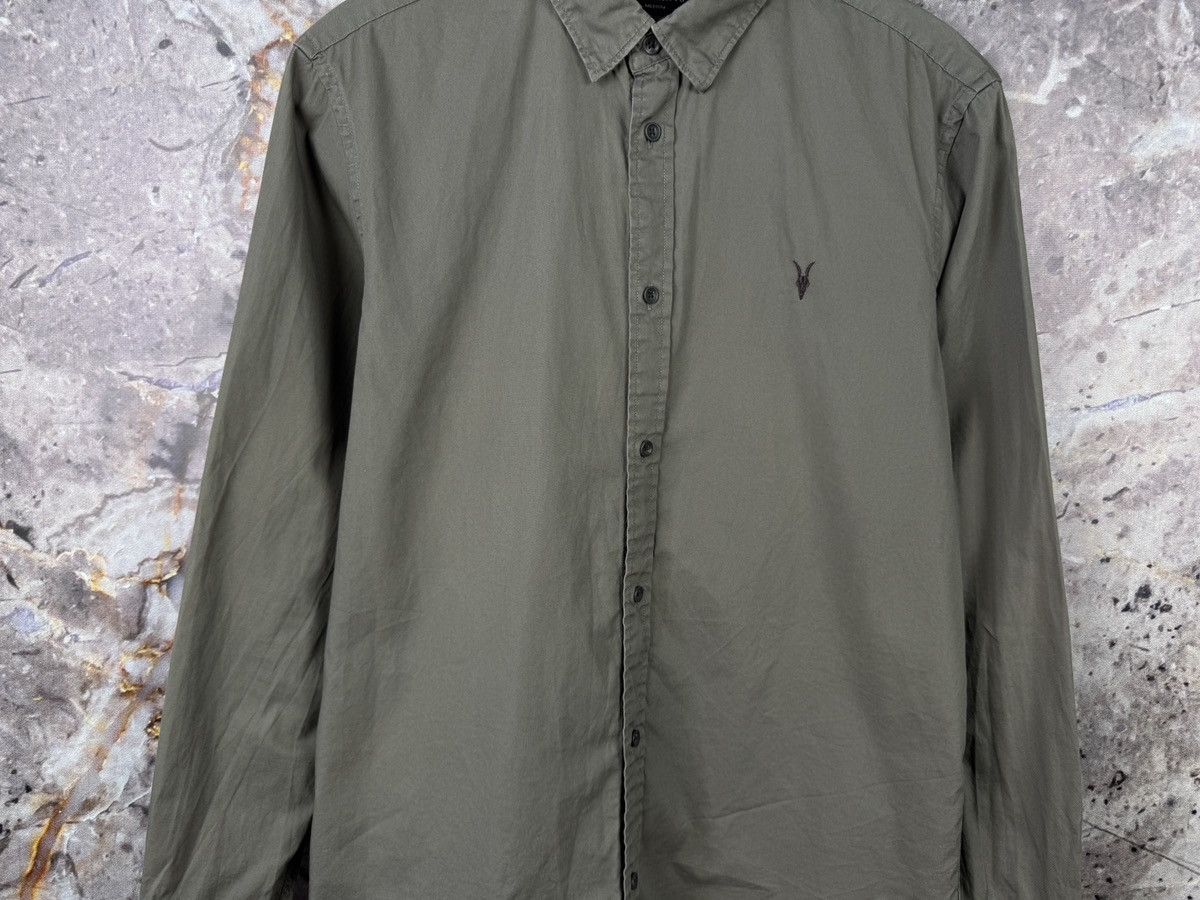 Allsaints Men’s Allsaints Remondo LS Shirt Button Up Size Medium Size US M / EU 48-50 / 2 - 3 Thumbnail