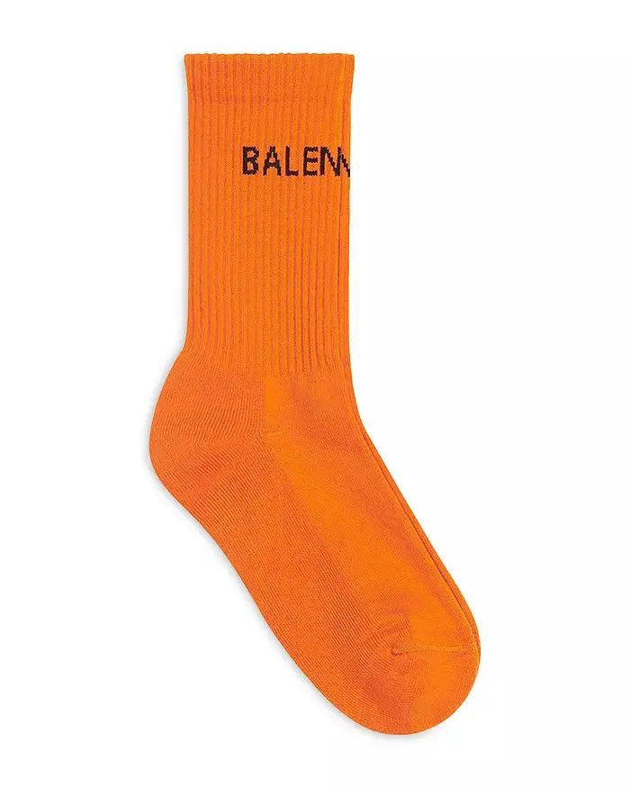 Balenciaga o1mt1gz0924 Size: L / Tennis Socks in Orange Size ONE SIZE - 1 Preview