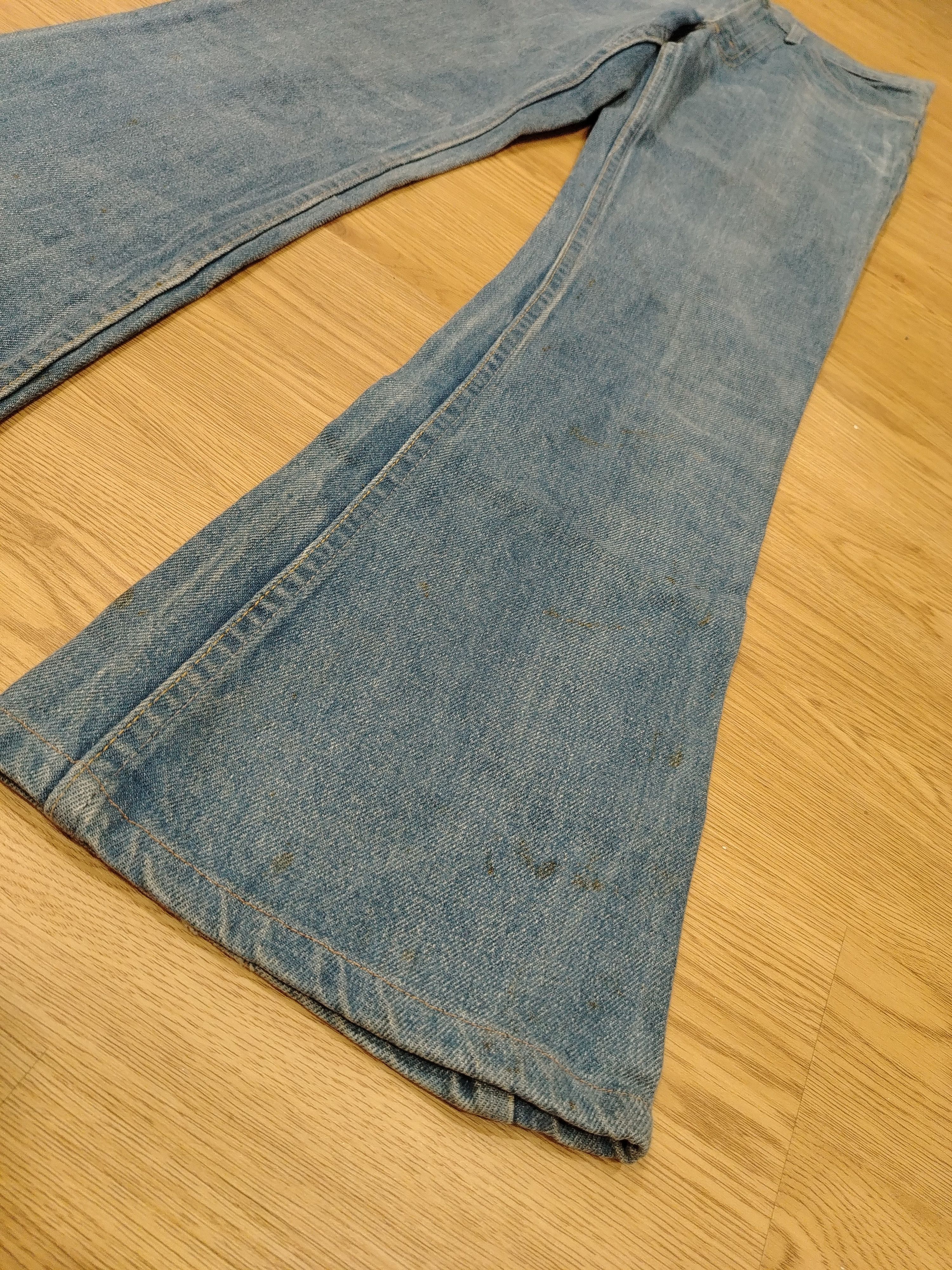 Levi's Levis 646 Bell Bottom Flare bootcut TALON Jeans Size US 29 - 3 Thumbnail