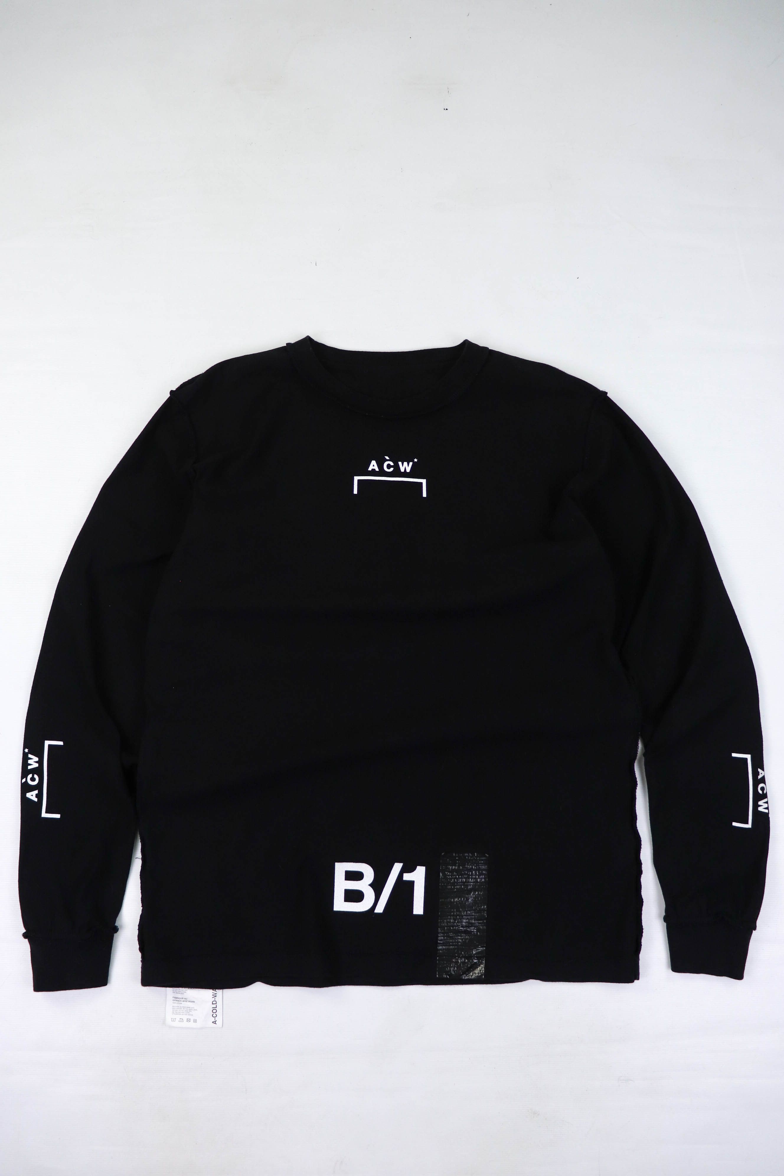 A-COLD-WALL* ACW* A-Cold-Wall Samuel Ross Big Logo Printed Longsleeve Size US M / EU 48-50 / 2 - 1 Thumbnail