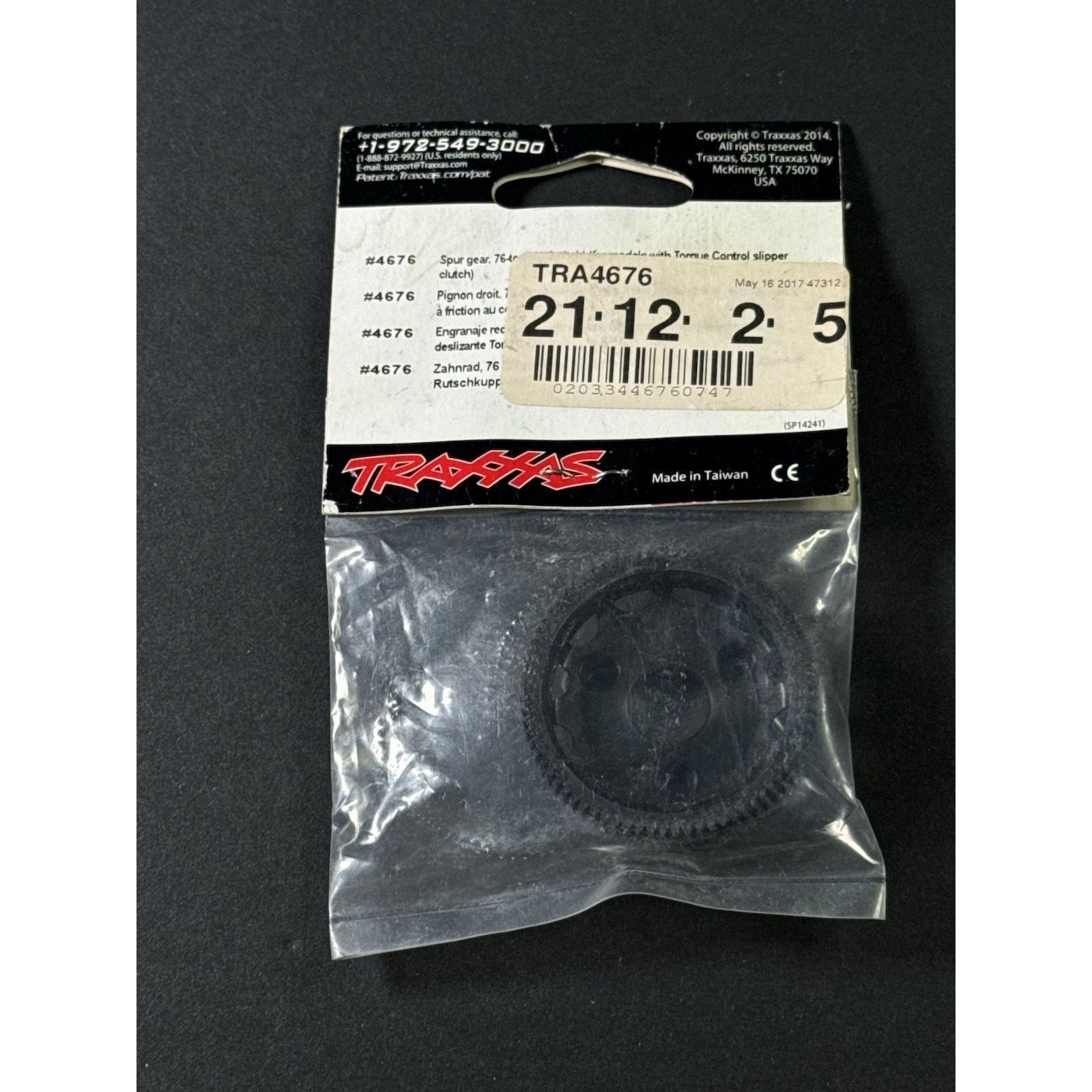 & Other Stories Traxxas 4676 Spur Gear 48 Pitch 76 Tooth Bandit/Stampede Size ONE SIZE - 3 Thumbnail