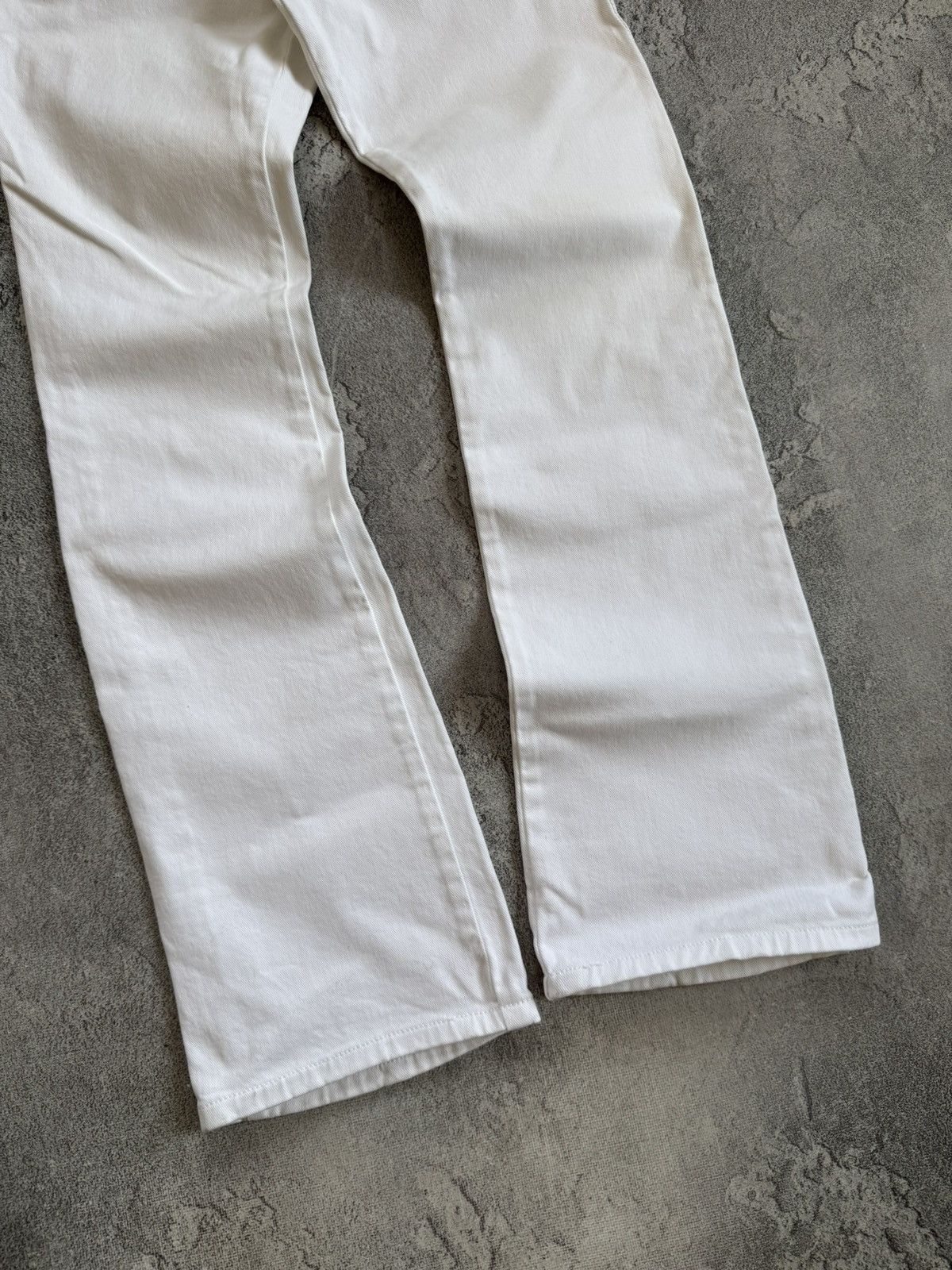 Gucci Gucci 42size white denim pants jeans trousers flared Size 28" / US 6 / IT 42 - 10 Thumbnail