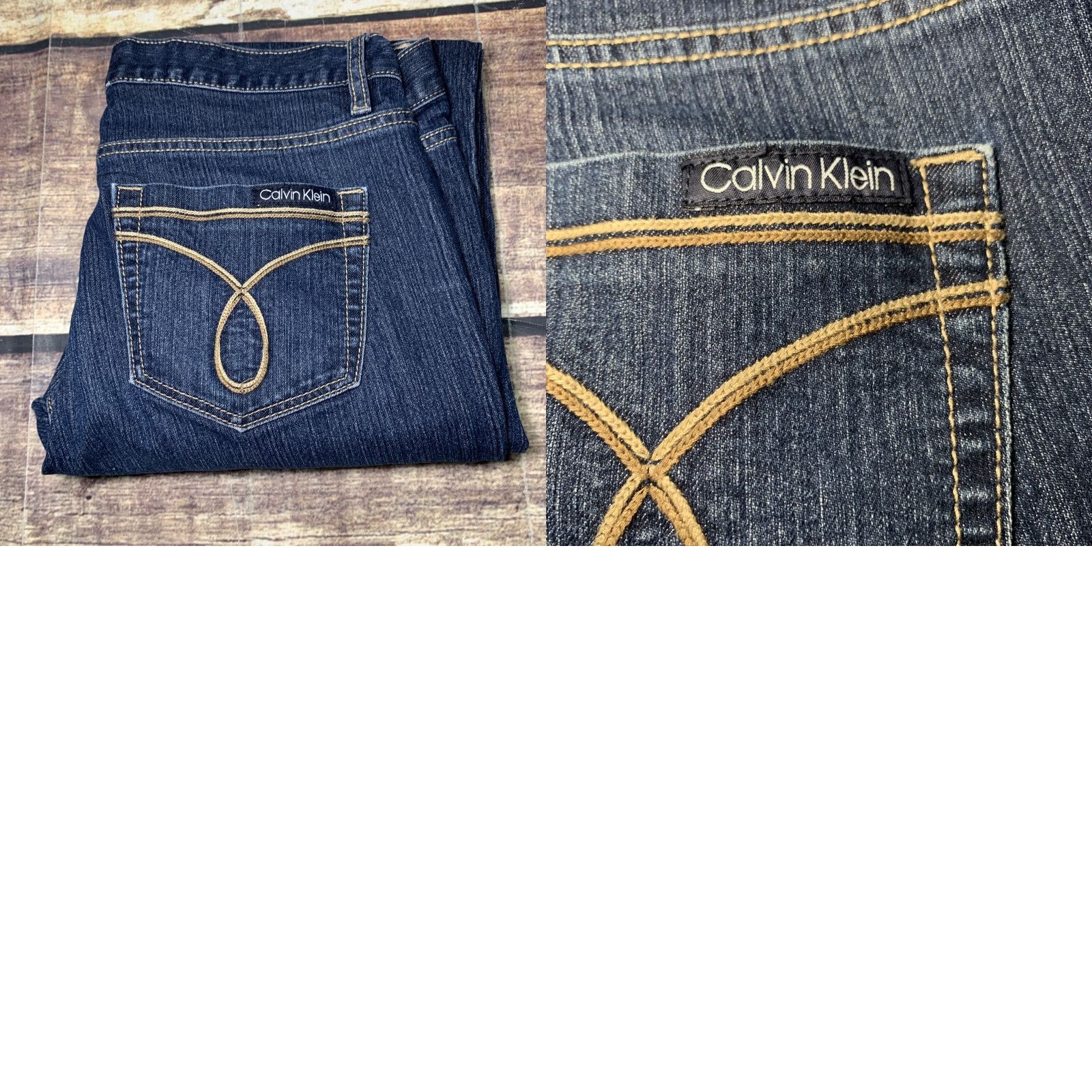 Calvin Klein Calvin Klein Skinny Jeans Women’s Size 34 Regular 31in Inseam Denim Black Stretch 5-Pocket Vintage No-blemish Convenience Slim Rise Mid 8.5-10.5in Size 24" / US 00 / IT 34 - 9 Thumbnail