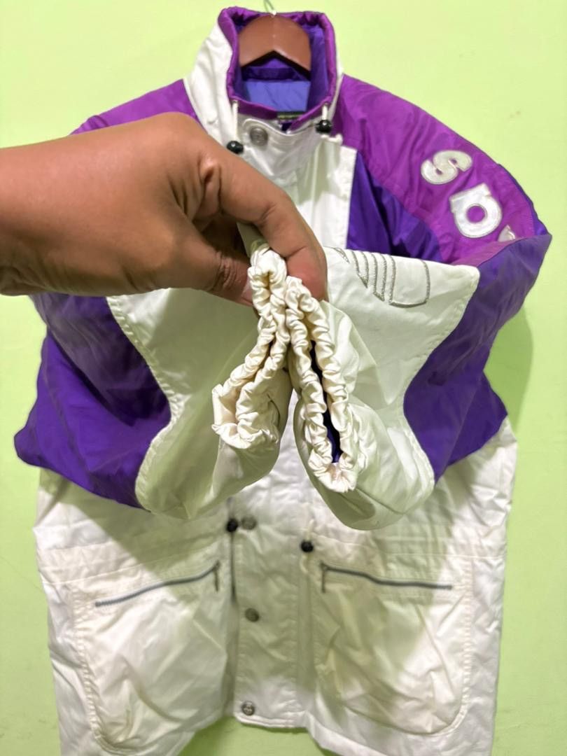 Adidas VTG 90’s Adidas Snow Gear The Three Stripe Big Logo Size US L / EU 52-54 / 3 - 6 Thumbnail