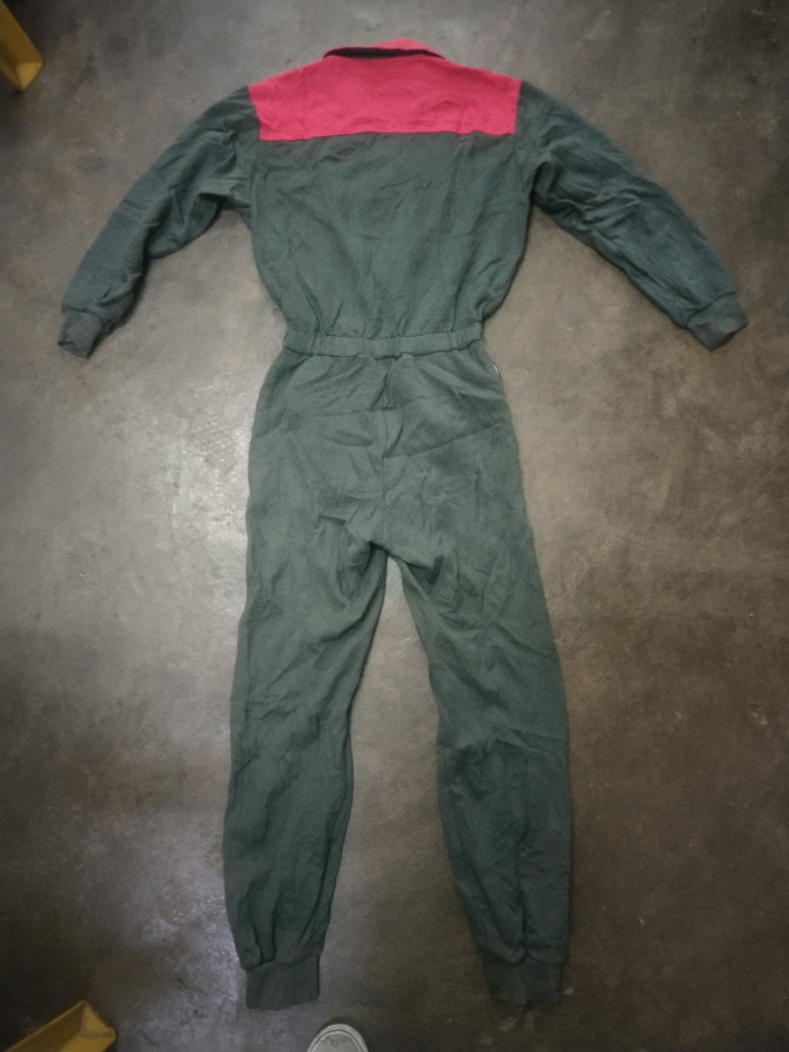 Asics × Moncler × Vintage Vintage Moncler Jumpsuit Sky Diving By Asics Size US 29 - 2 Thumbnail