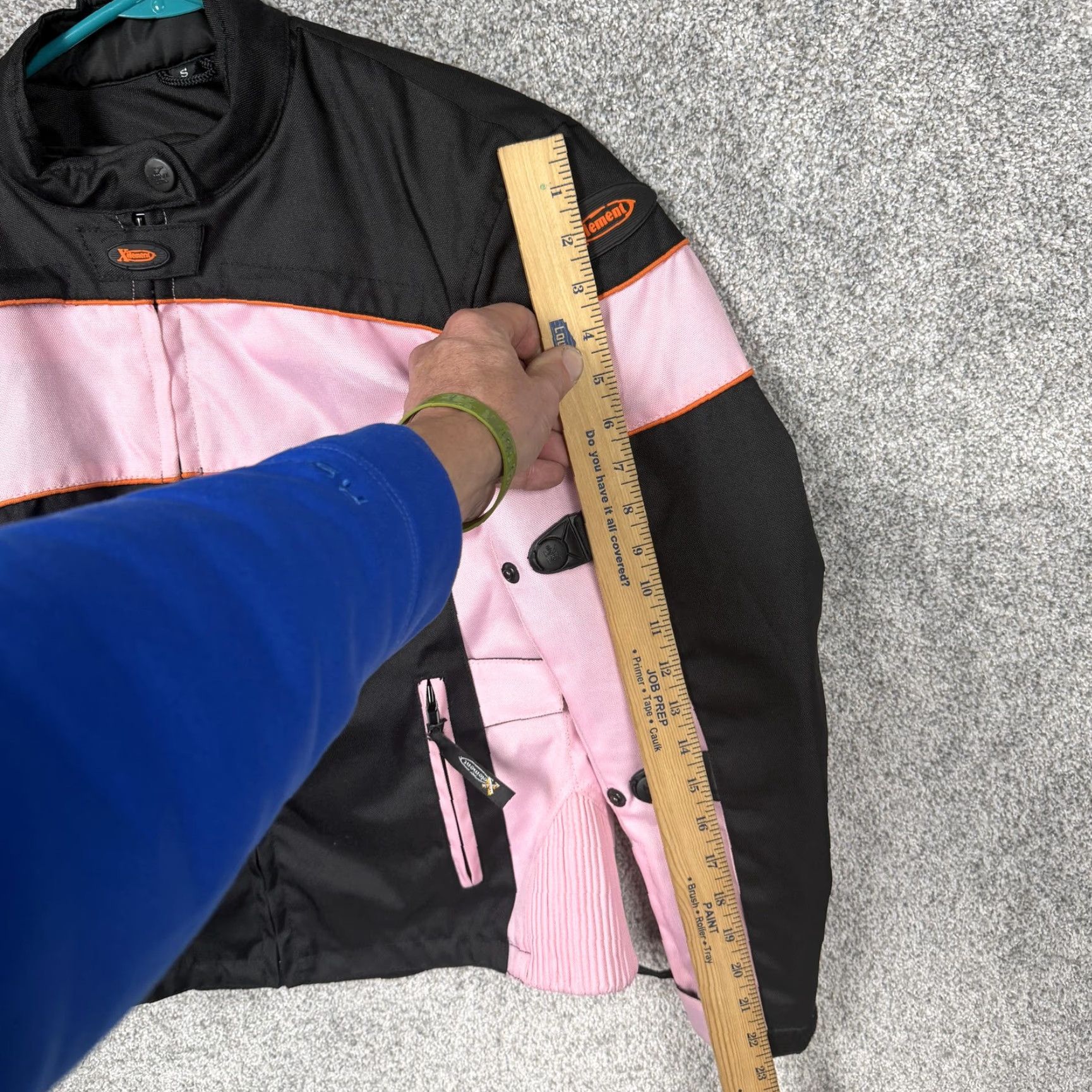 Element Xelement Motorcycle Jacket Womens Small Black Pink Waterproof Padded Insulated Size S / US 4 / IT 40 - 4 Thumbnail