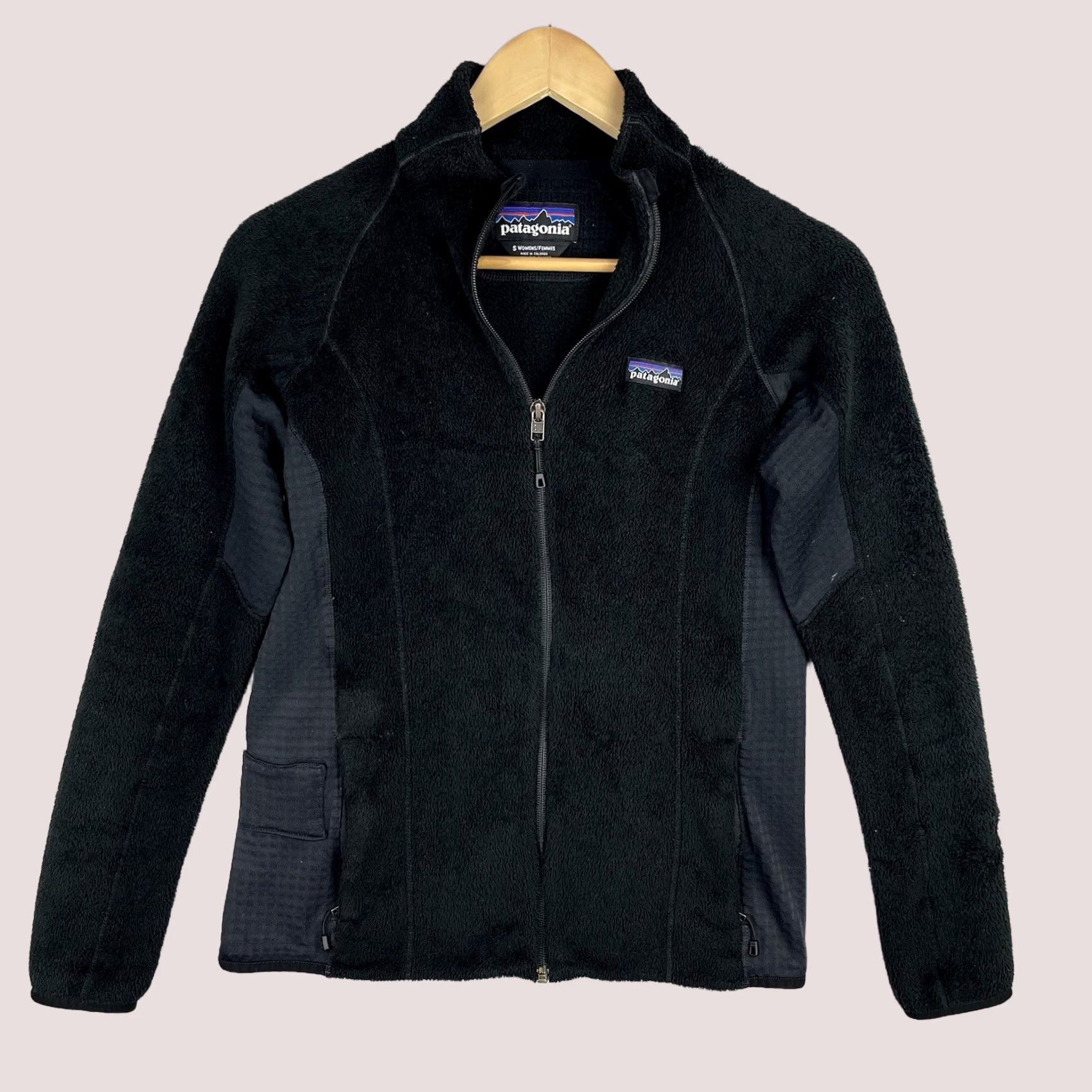 Patagonia Patagonia Jacket Womens Small Black R2 Regulator Polartec Fleece Zip Up 25149 Size S / US 4 / IT 40 - 1 Thumbnail