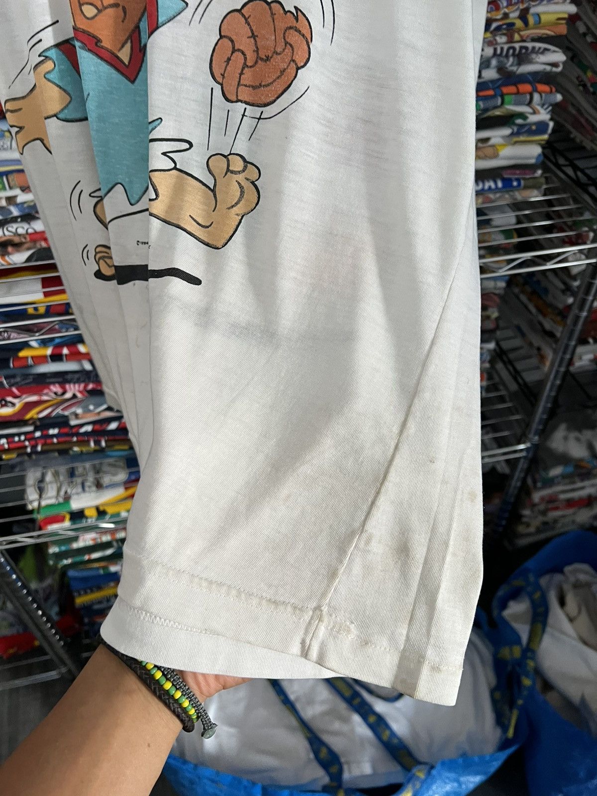 Cartoon Network 1994 Flintstones Fred Post Yabadaba Deliciosos Hanna Barbera Size US XL / EU 56 / 4 - 5 Thumbnail