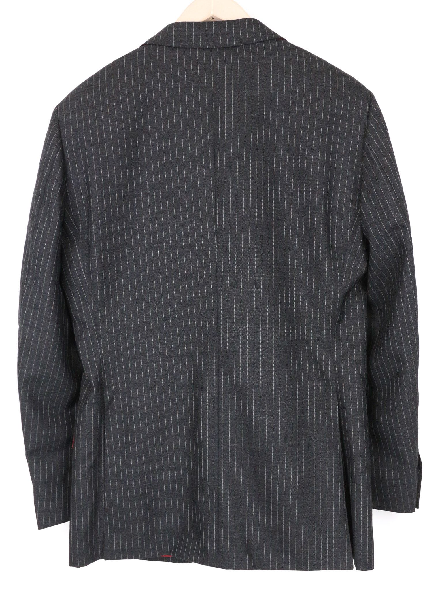 Suitsupply SIENNA UK38R Grey Wool Striped Blazer 73901 Size 38R - 2 Thumbnail