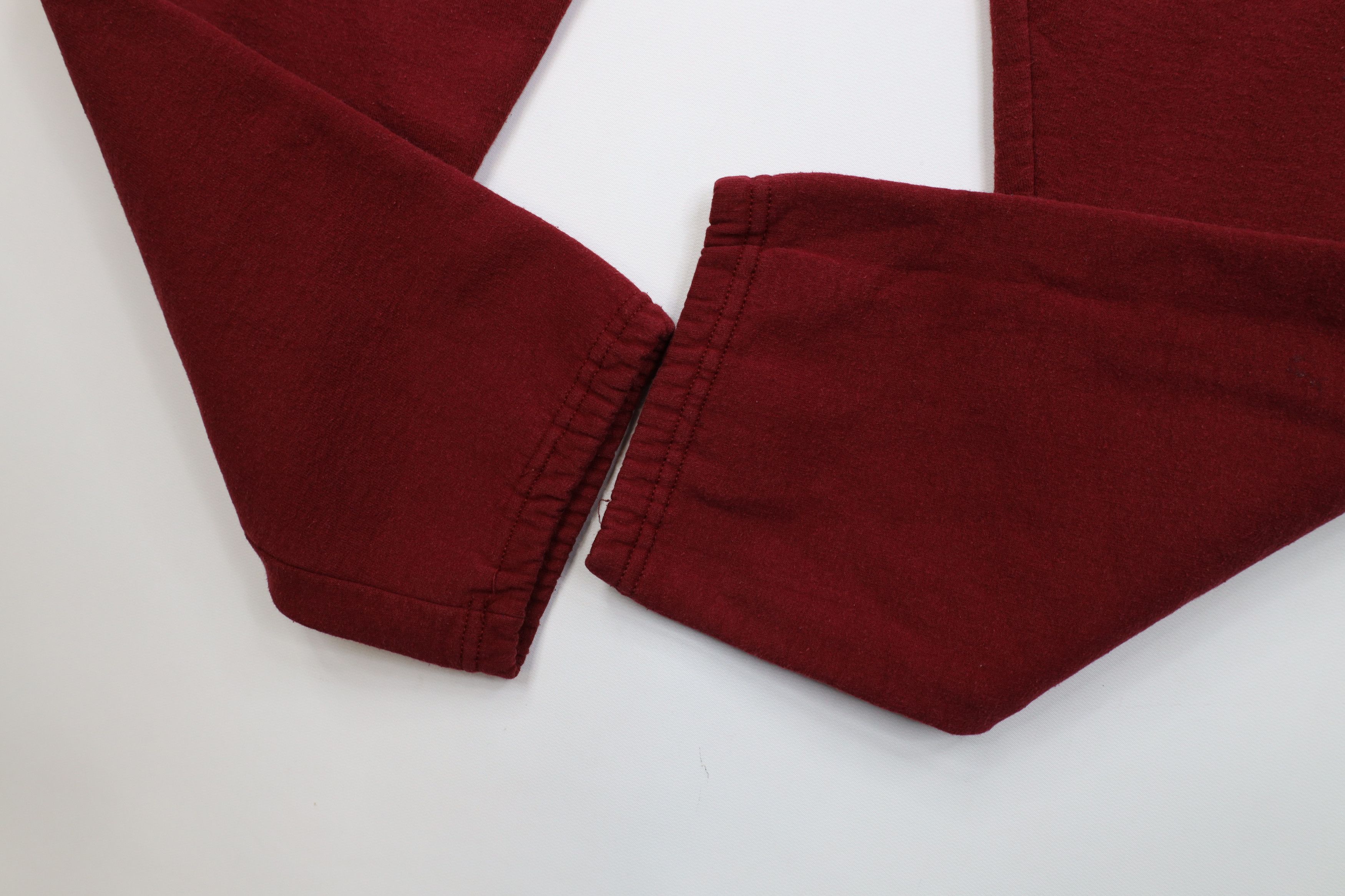 Vintage Vintage Y2K Streetwear Blank Sweatpants Pants Red Size US 38 / EU 54 - 7 Thumbnail