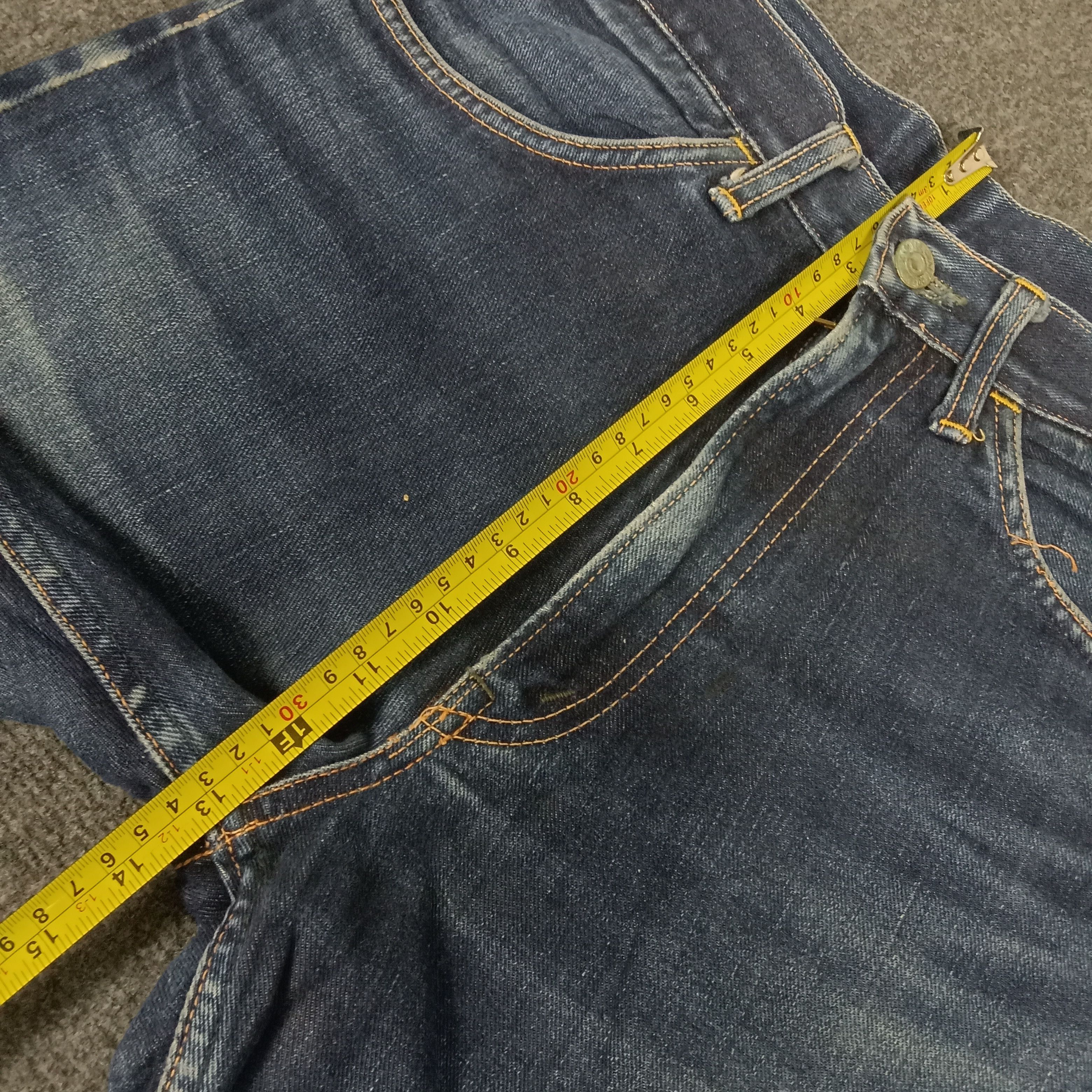 Evisu × Vintage Evis Japanese Brand Daicock Custom Art Bootcut Jeans Size 30" / US 8 / IT 44 - 8 Thumbnail