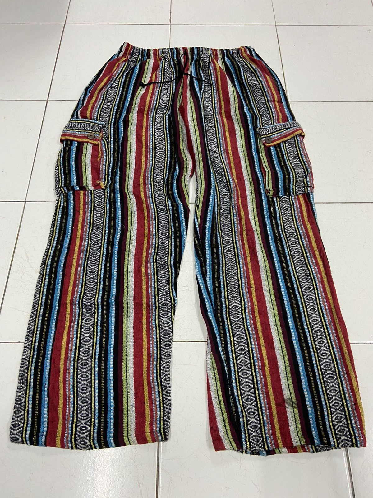 Kathmandu KATHMANDU IMPORT WOVEN COTTON CARGO PANTS Size US 28 / EU 44 - 3 Thumbnail