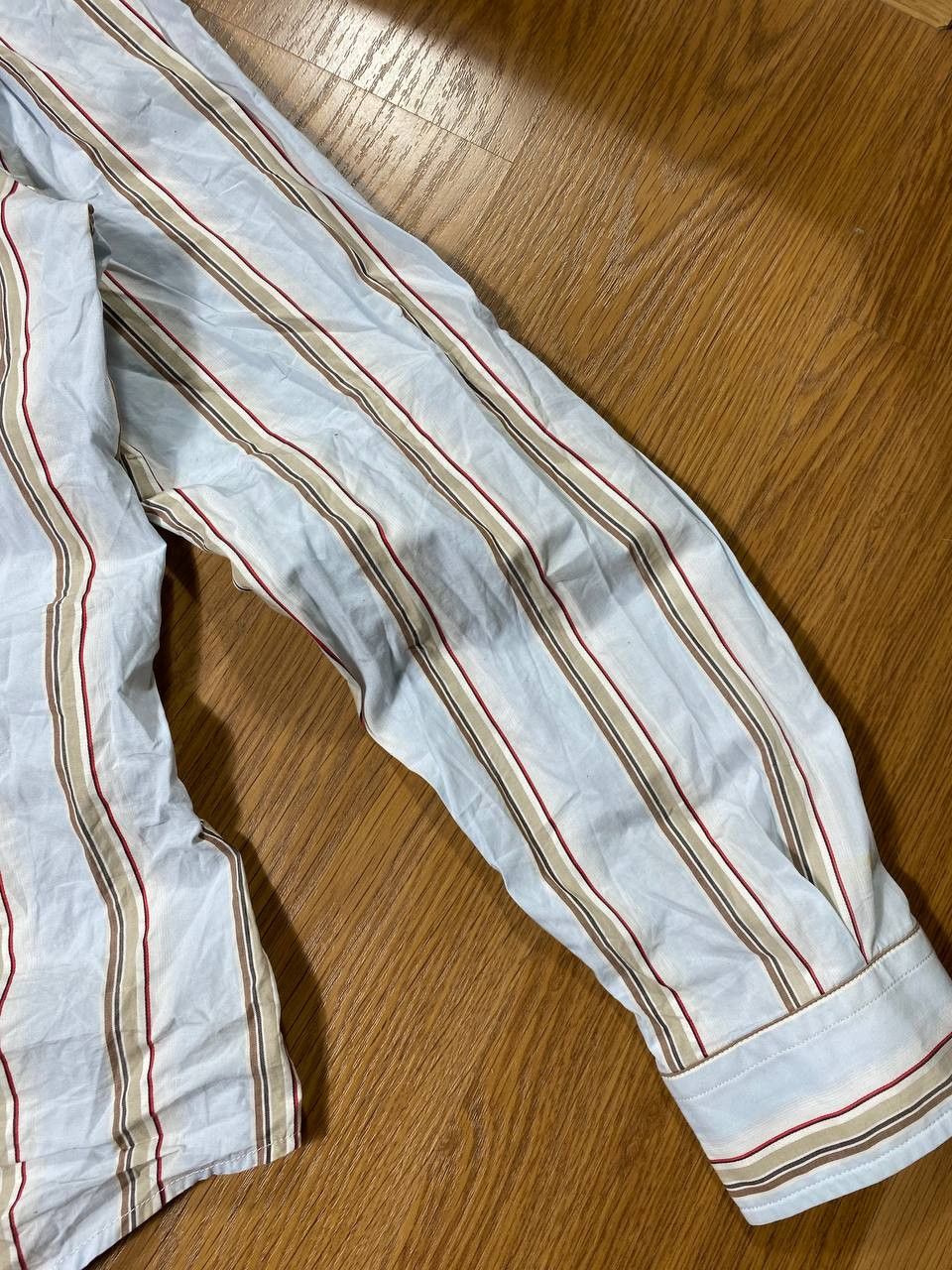 Just Cavalli Just Cavalli Stripe Vintage pocket striped shirt vintage Size US XXL / EU 58 / 5 - 17 Thumbnail