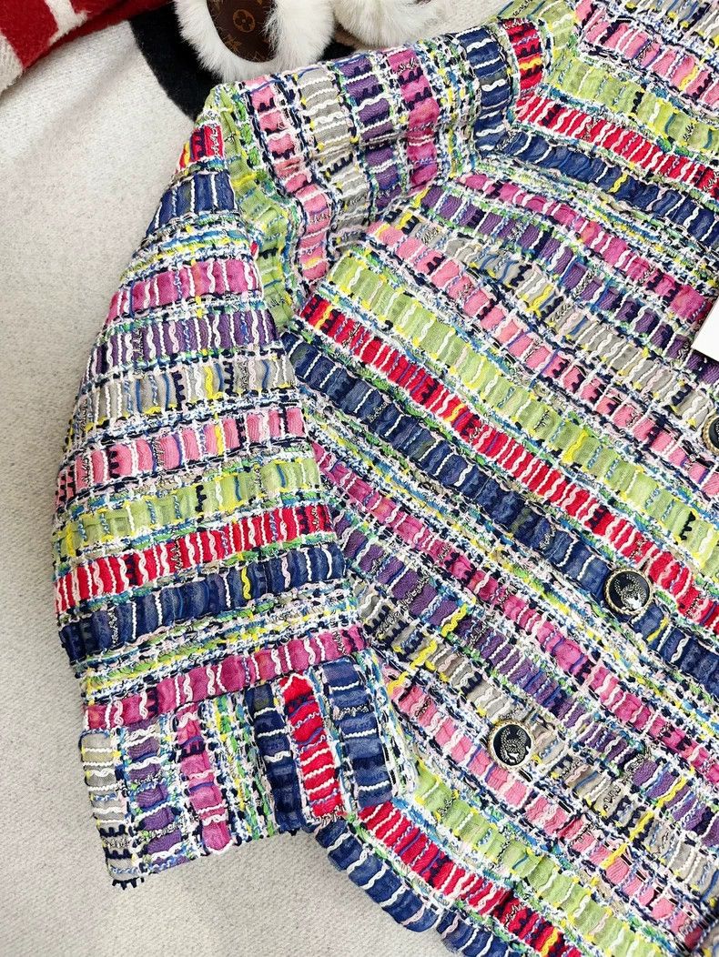 Chanel Chanel 21 spring and summer colorful tweed braided short m Size XS / US 0-2 / IT 36-38 - 7 Thumbnail
