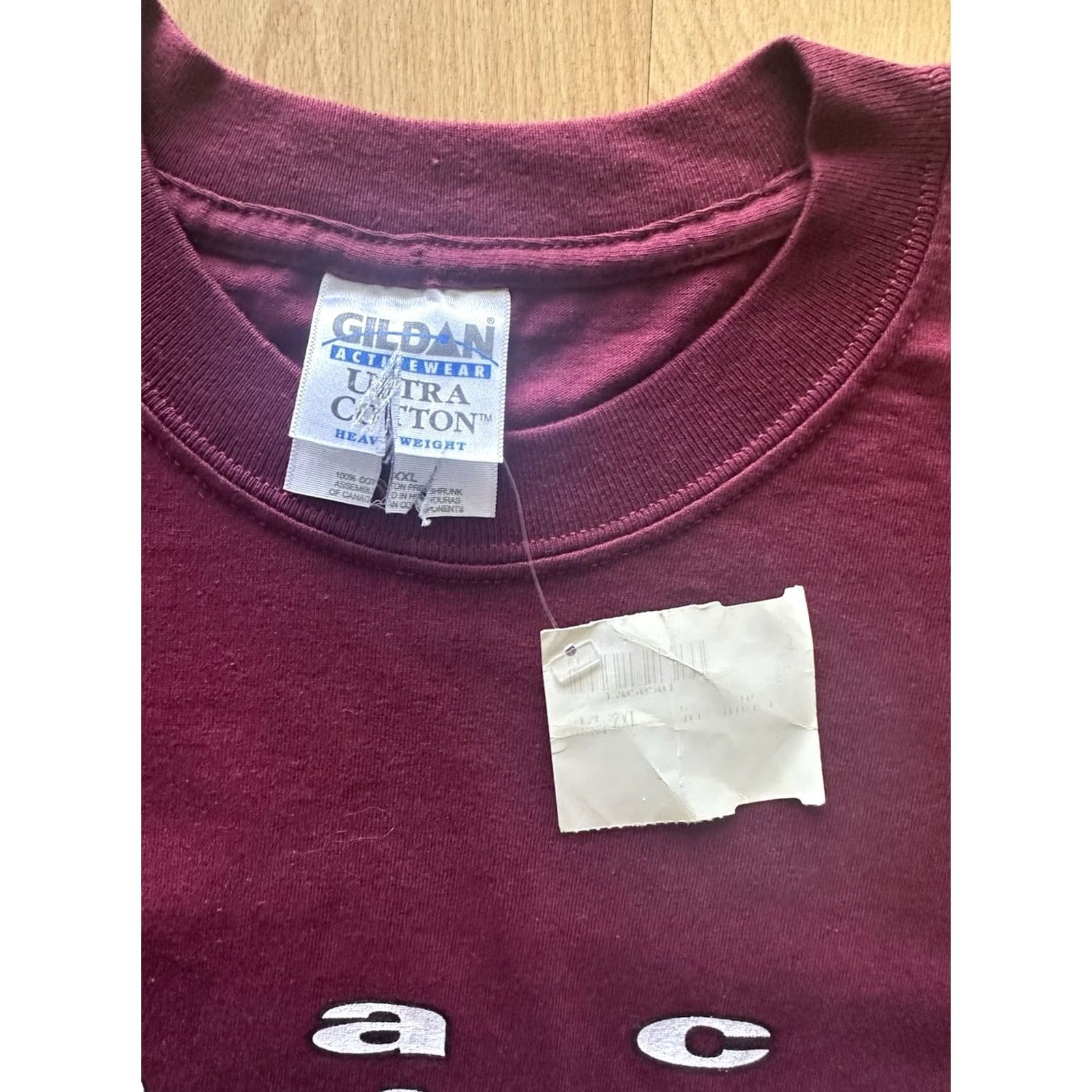 Gildan VINTAGE 90s 1995 Black American MLK MLK Rap Tee Gildan T-Shirt 2XL US USA Burgundy NWT Size US XXL / EU 58 / 5 - 5 Thumbnail