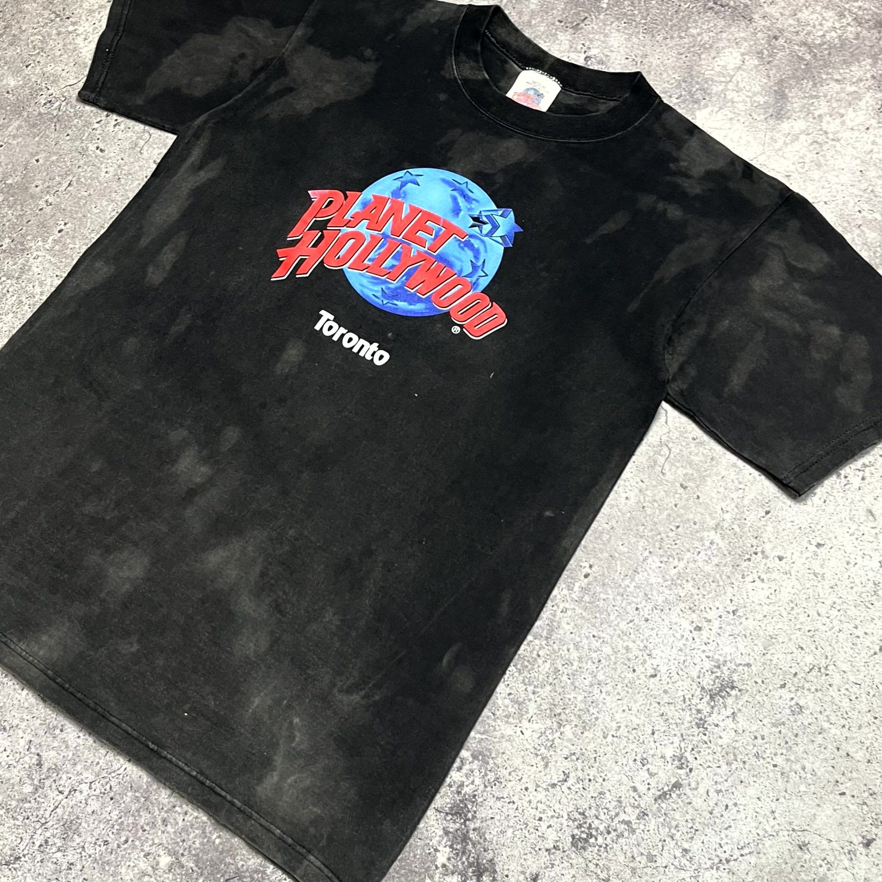 Planet Hollywood Vintage Planet Hollywood Distressed Black T-Shirt Size M Size US M / EU 48-50 / 2 - 3 Thumbnail